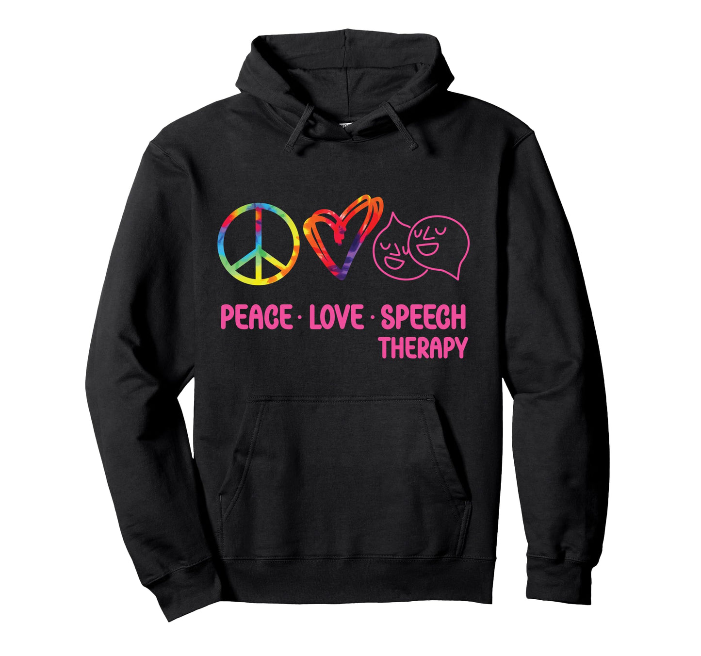 Speech Therapist Therapy Assistant Hoodie - Minimalist Print for Adults - T-Shirt, Sweatshirt, Hoodie