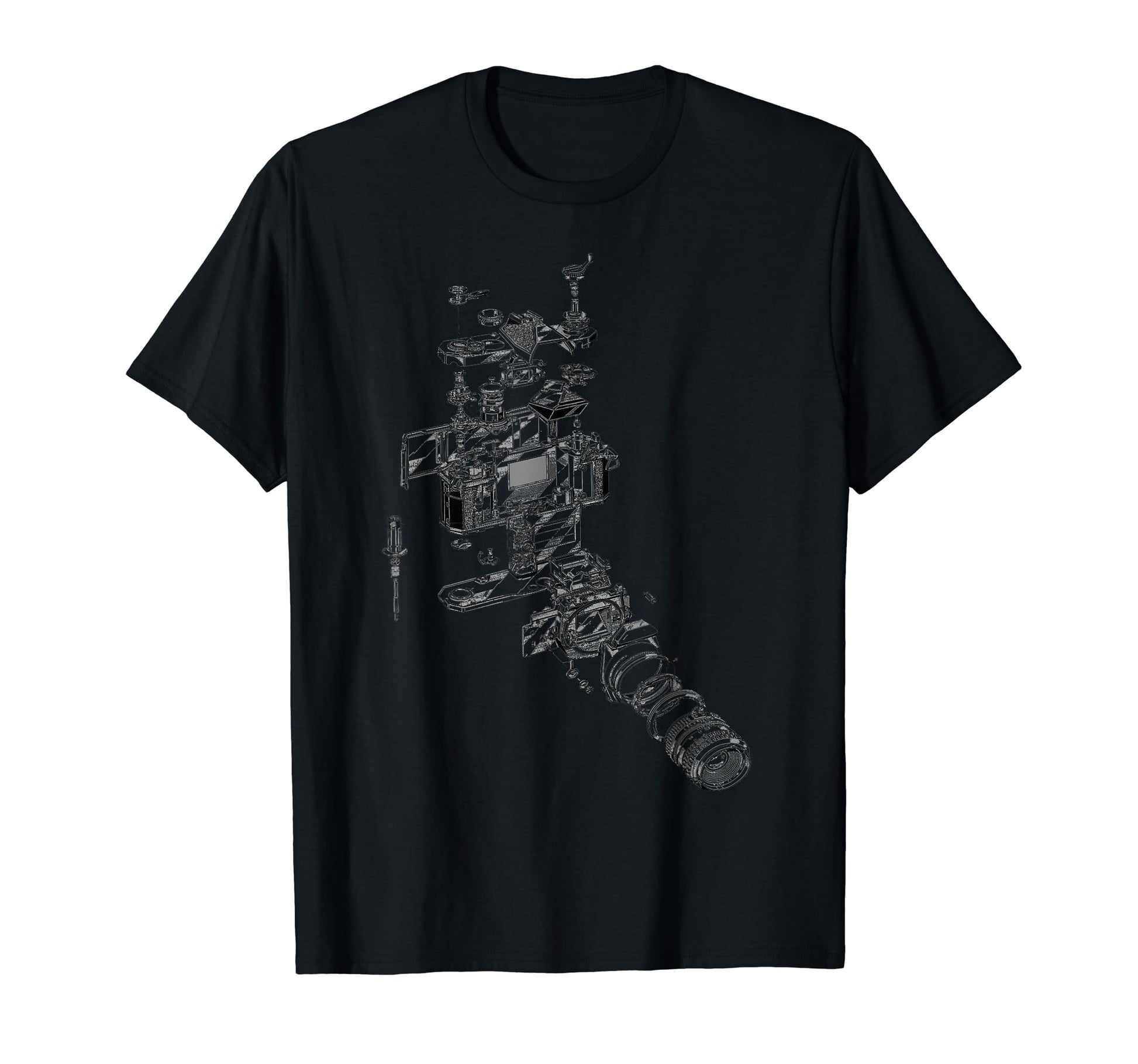 Photography Photographer Camera Diagram T-Shirt - Graphic Print Men Women - T-Shirt, Sweatshirt, Hoodie