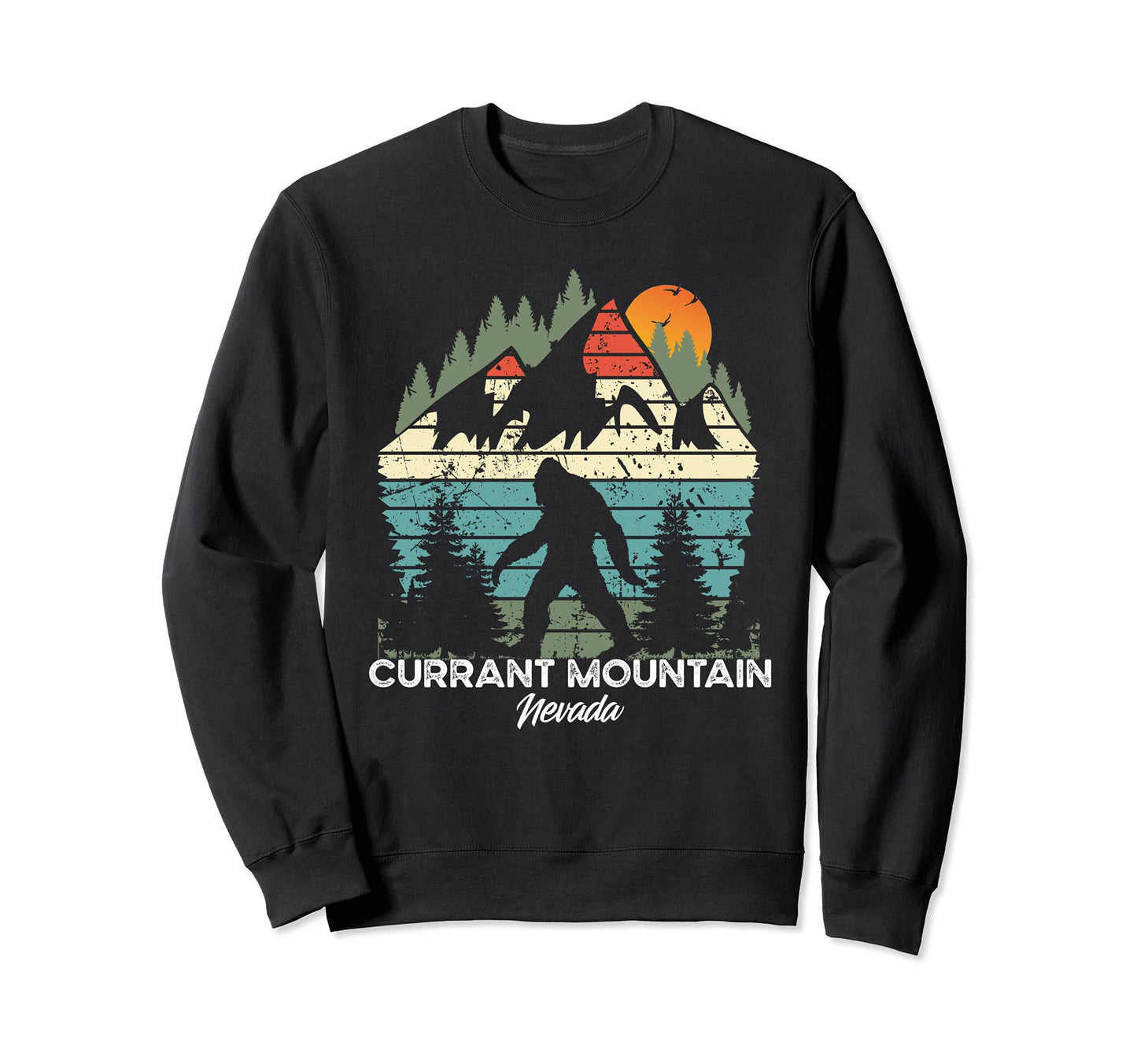 Currant Mountain Nevada National Sweatshirt - Minimalist Print Men Women - T-Shirt, Sweatshirt, Hoodie