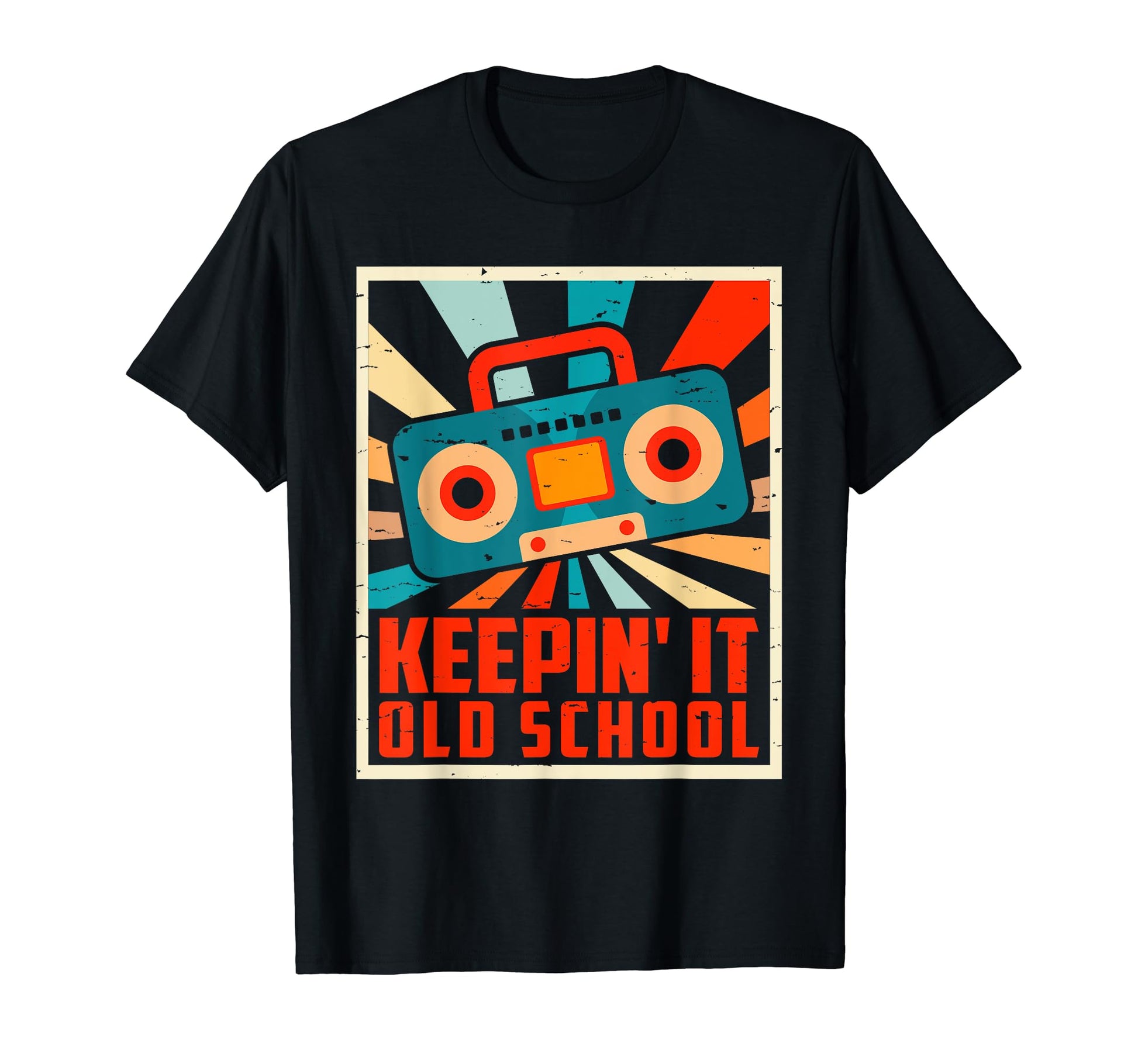 Old School Hip Hop 80S 90S Music T-Shirt - Minimalist Print for Adults - T-Shirt, Sweatshirt, Hoodie