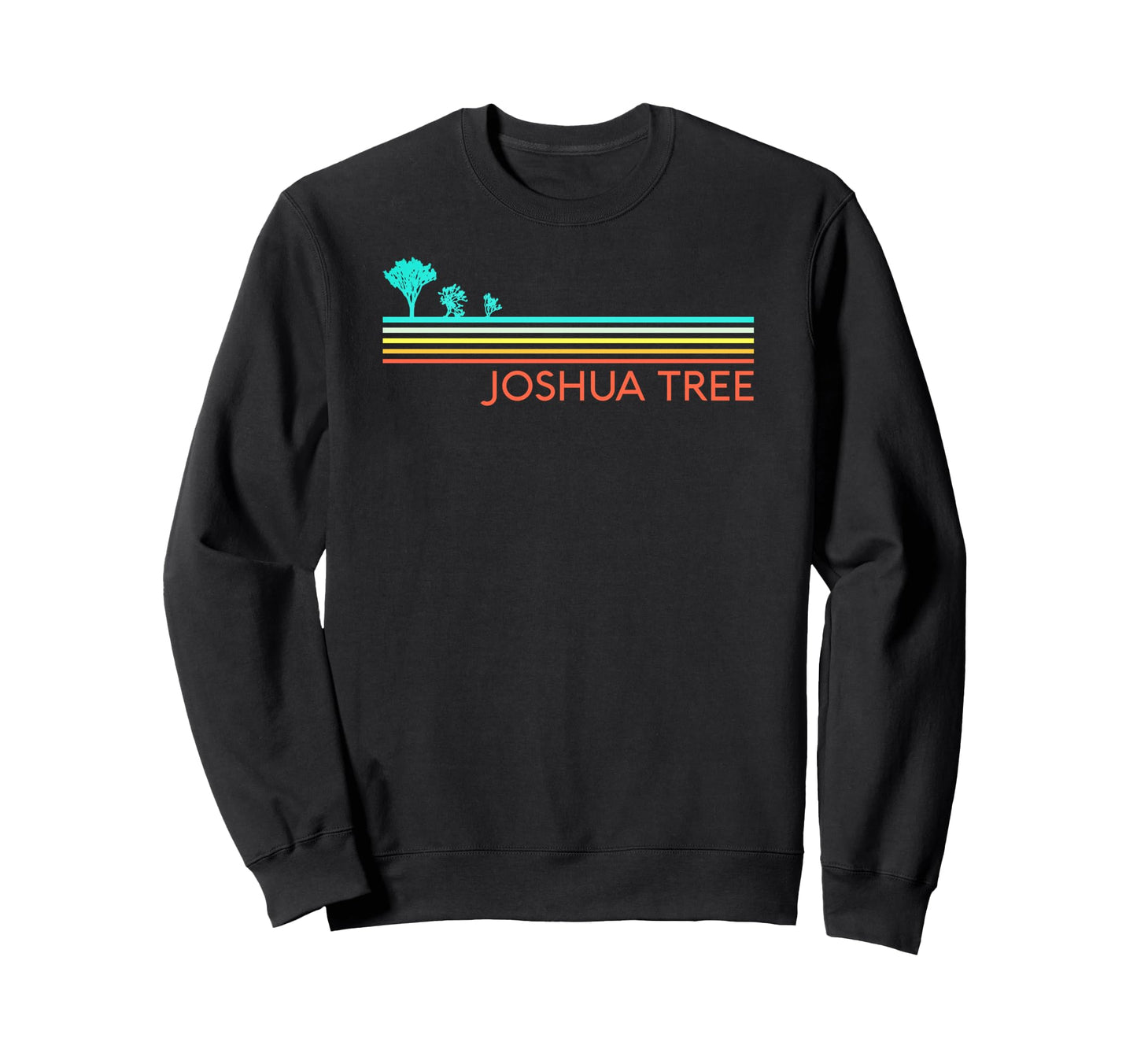 Joshua Tree California Camping Sweatshirt - Graphic Print for Adults - T-Shirt, Sweatshirt, Hoodie