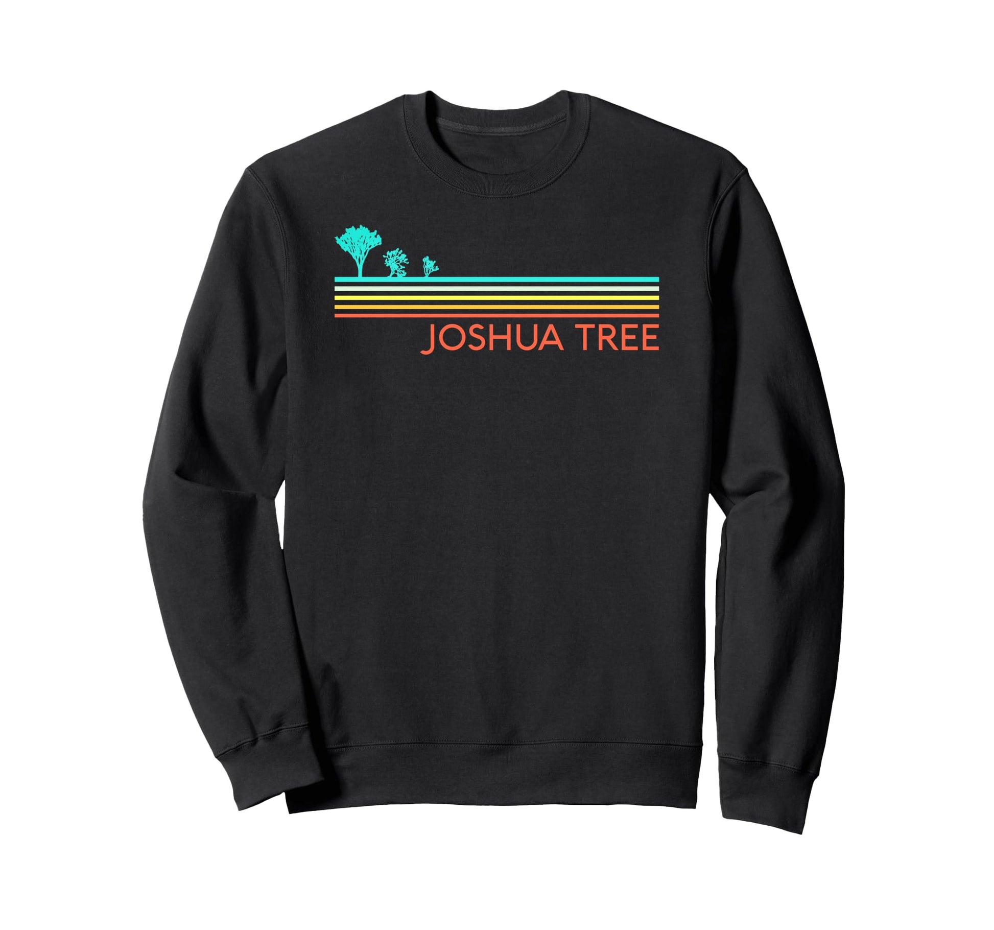 Joshua Tree California Camping Sweatshirt - Graphic Print for Adults - T-Shirt, Sweatshirt, Hoodie