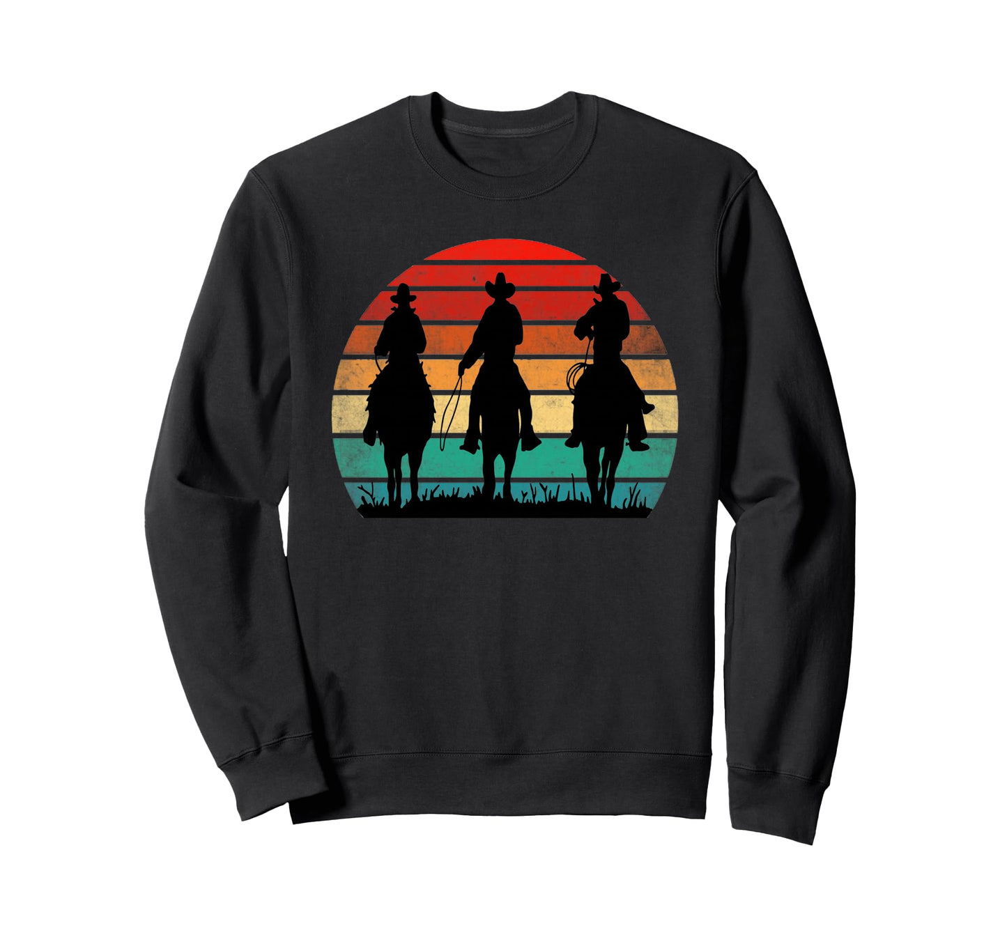 Cowboy Western Cowboys Sweatshirt - Trendy Graphic Men Women - T-Shirt, Sweatshirt, Hoodie