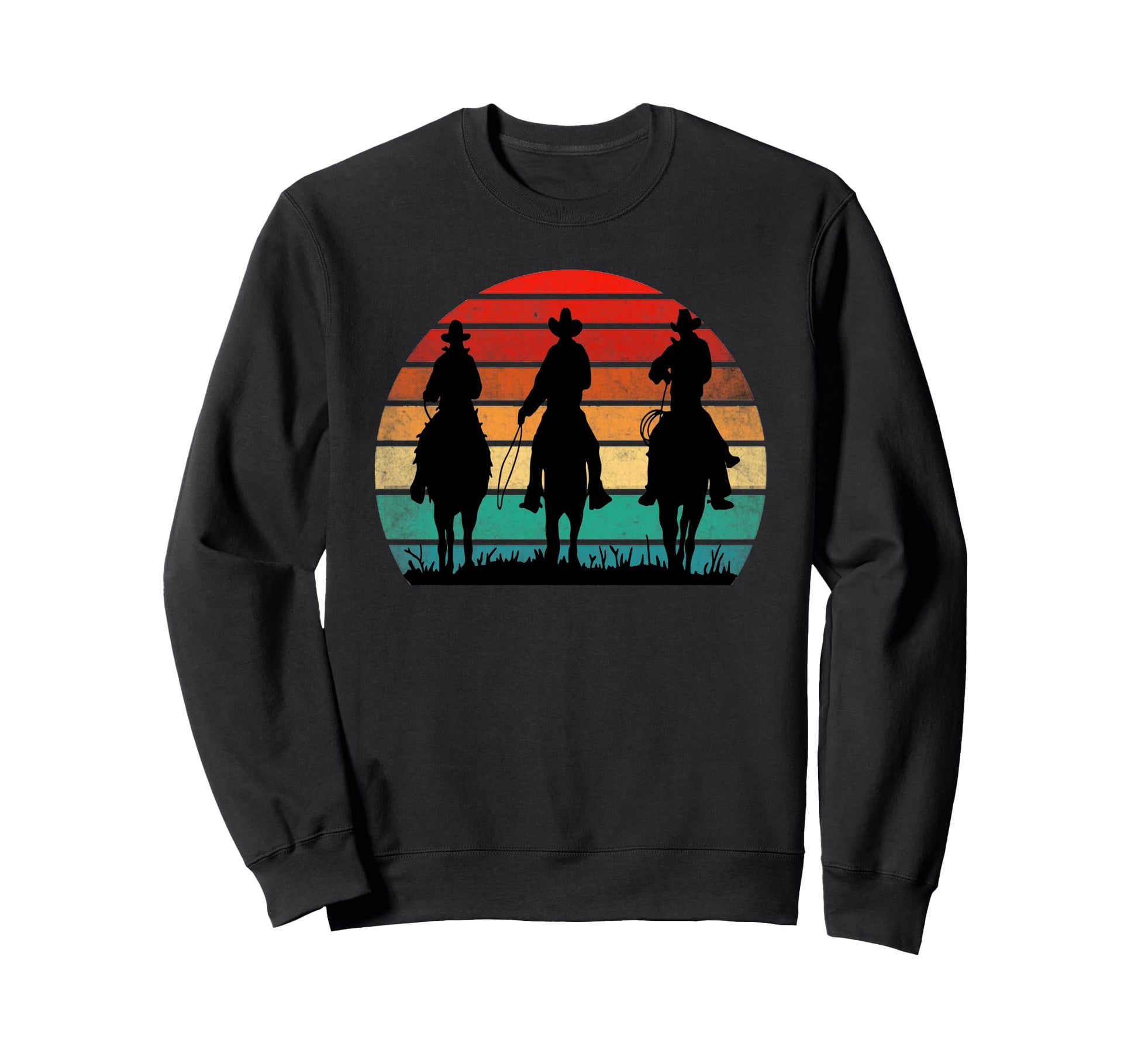 Cowboy Western Cowboys Sweatshirt - Trendy Graphic Men Women - T-Shirt, Sweatshirt, Hoodie