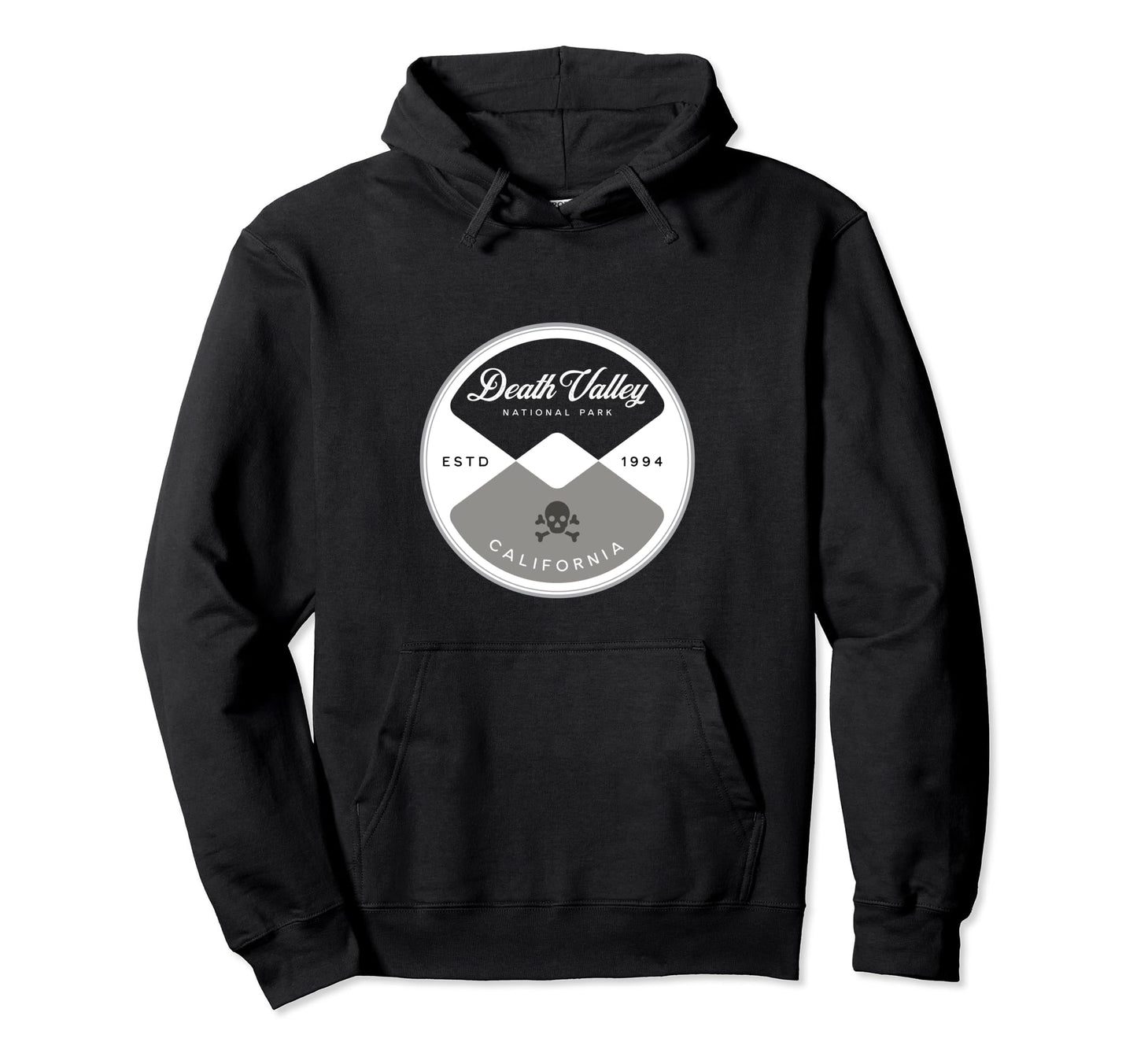Death Valley National Park California Hoodie - Minimalist Print for Adults - T-Shirt, Sweatshirt, Hoodie