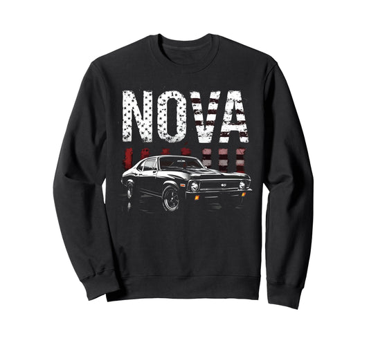 1969 69 Nova Ss Old School Sweatshirt - Fun Novelty Design Men Women - T-Shirt, Sweatshirt, Hoodie