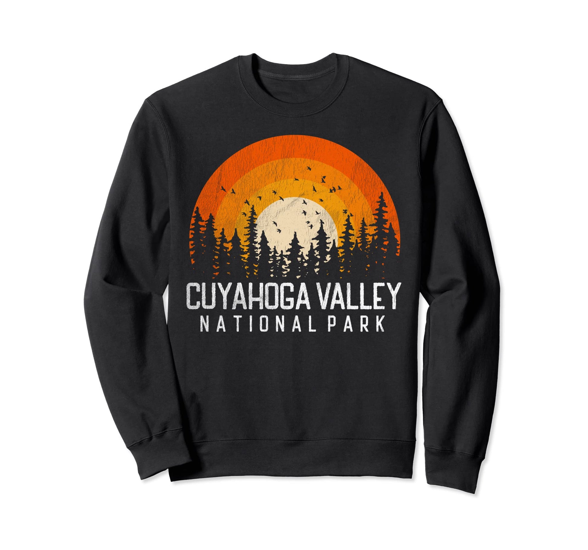 Cuyahoga Valley Us National Park Sweatshirt - Novelty Apparel for Adults - T-Shirt, Sweatshirt, Hoodie