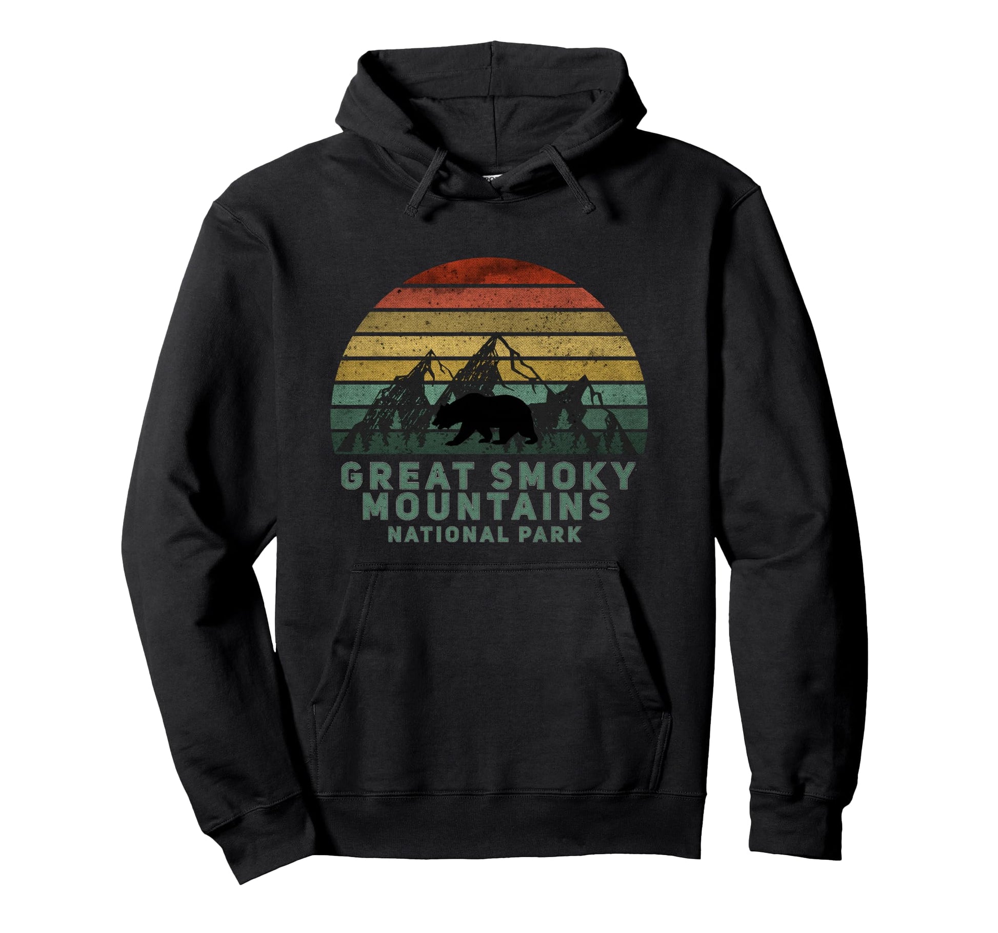 Great Smoky Mountains National Park Bear Hoodie - Fun Novelty Design Unisex - T-Shirt, Sweatshirt, Hoodie