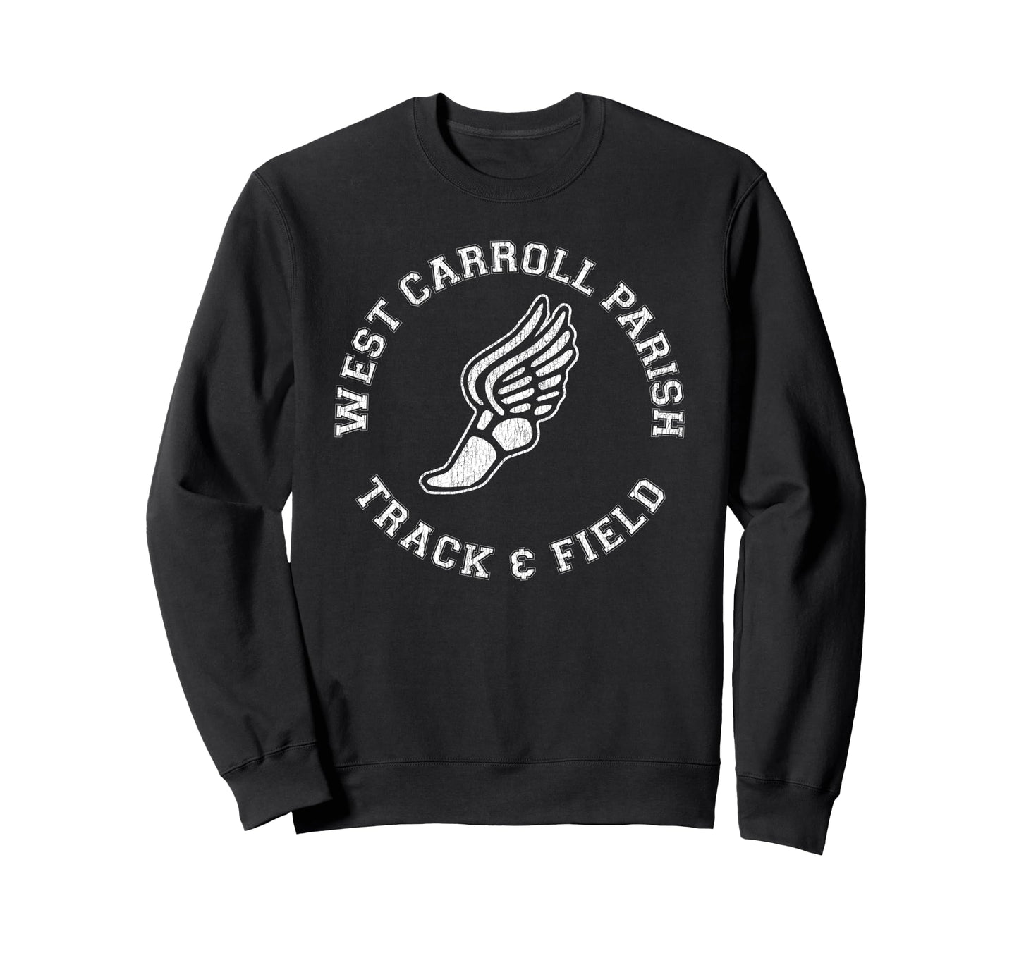 West Carroll Parish Track Field Sweatshirt - Graphic Print for Adults - T-Shirt, Sweatshirt, Hoodie
