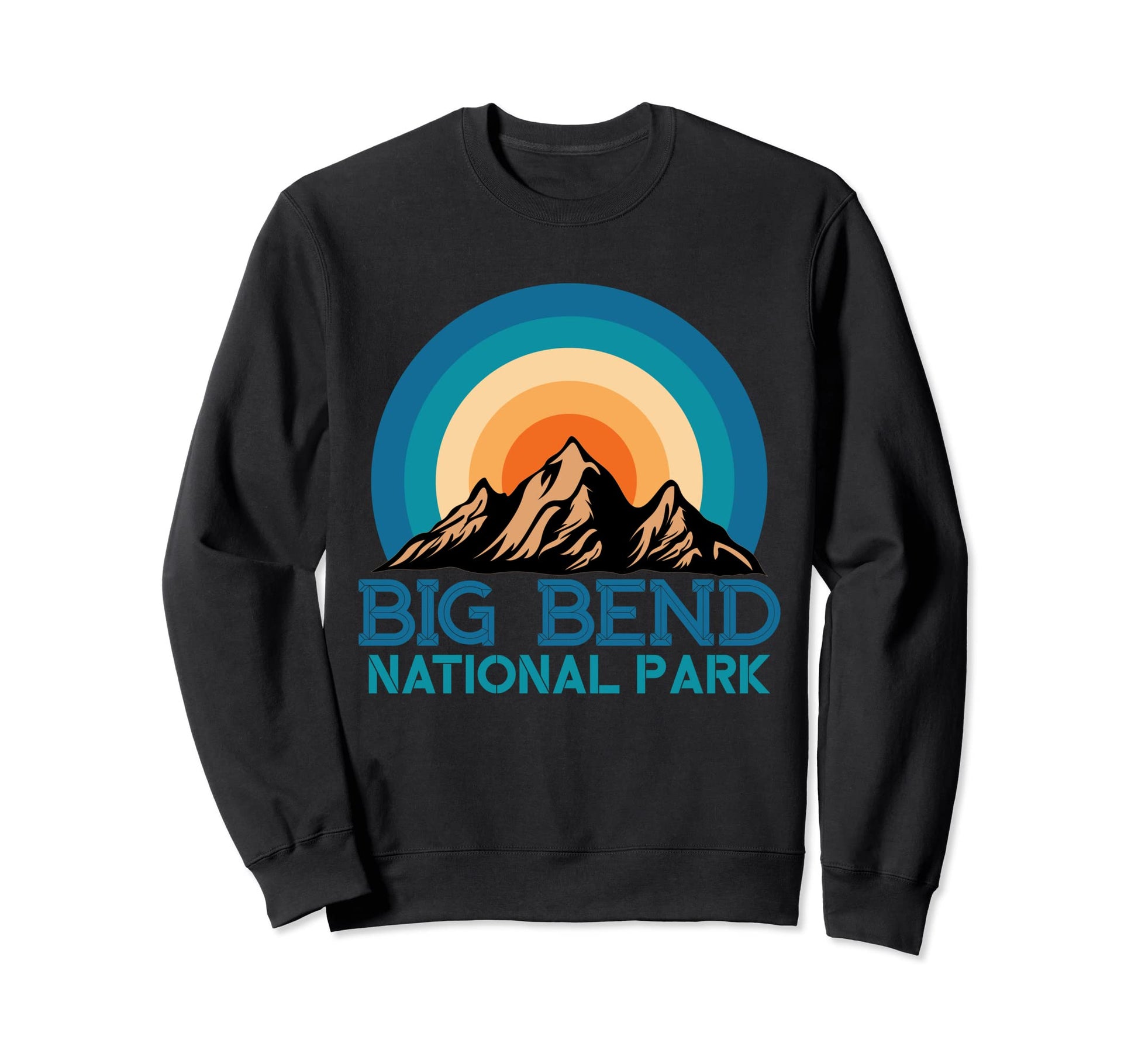 Big Bend National Park Mountain Sweatshirt - Aesthetic Graphic for Adults - T-Shirt, Sweatshirt, Hoodie