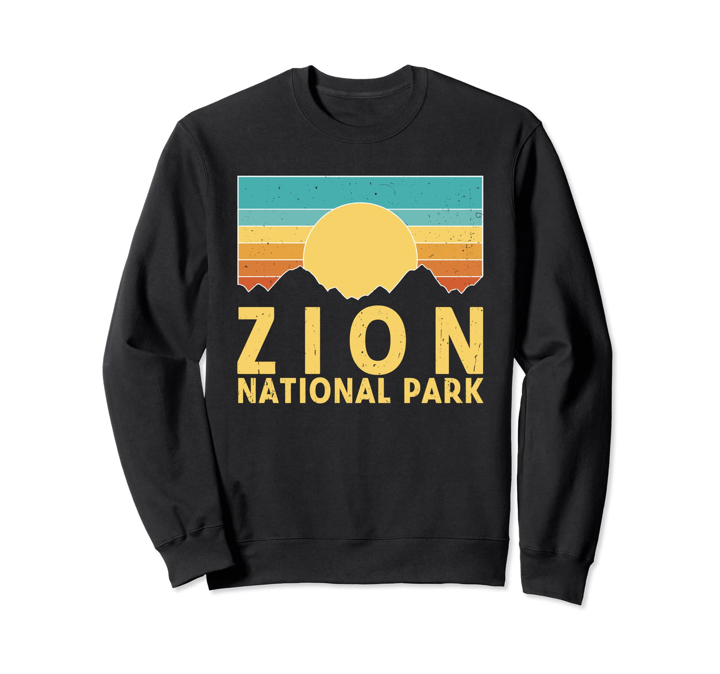 Zion National Park Nature Sunset Sweatshirt - Novelty Apparel for Adults - T-Shirt, Sweatshirt, Hoodie