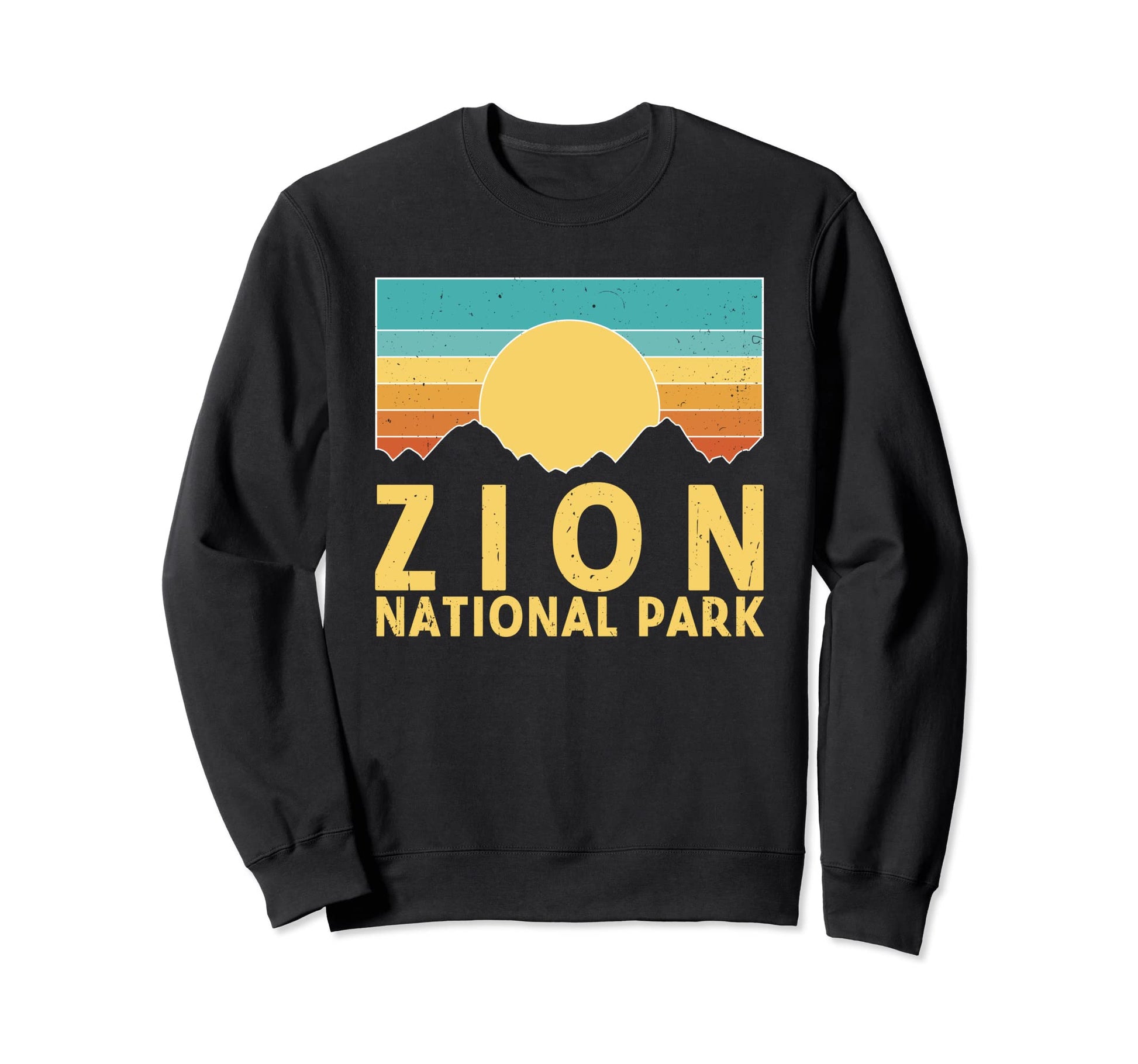 Zion National Park Nature Sunset Sweatshirt - Novelty Apparel for Adults - T-Shirt, Sweatshirt, Hoodie