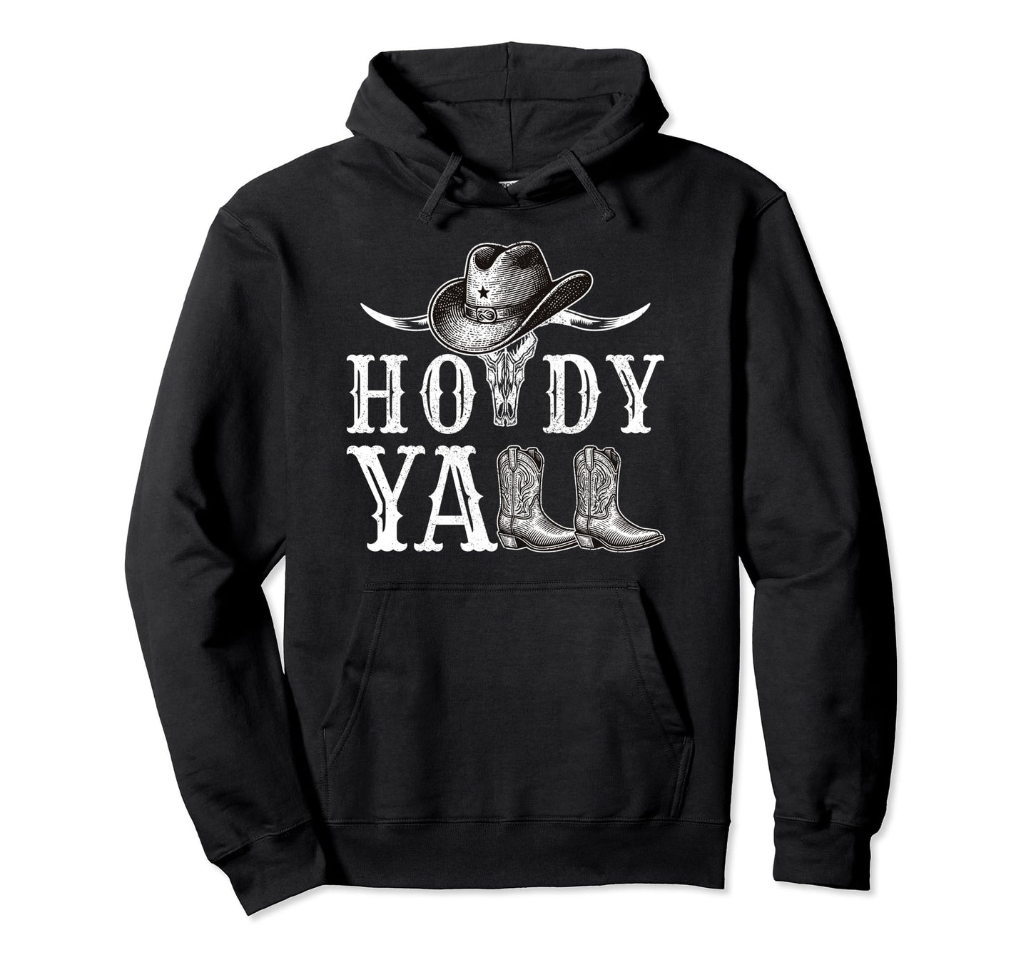 Cowboycore Howdy Western Cowgirl Hoodie - Aesthetic Graphic Men Women - T-Shirt, Sweatshirt, Hoodie