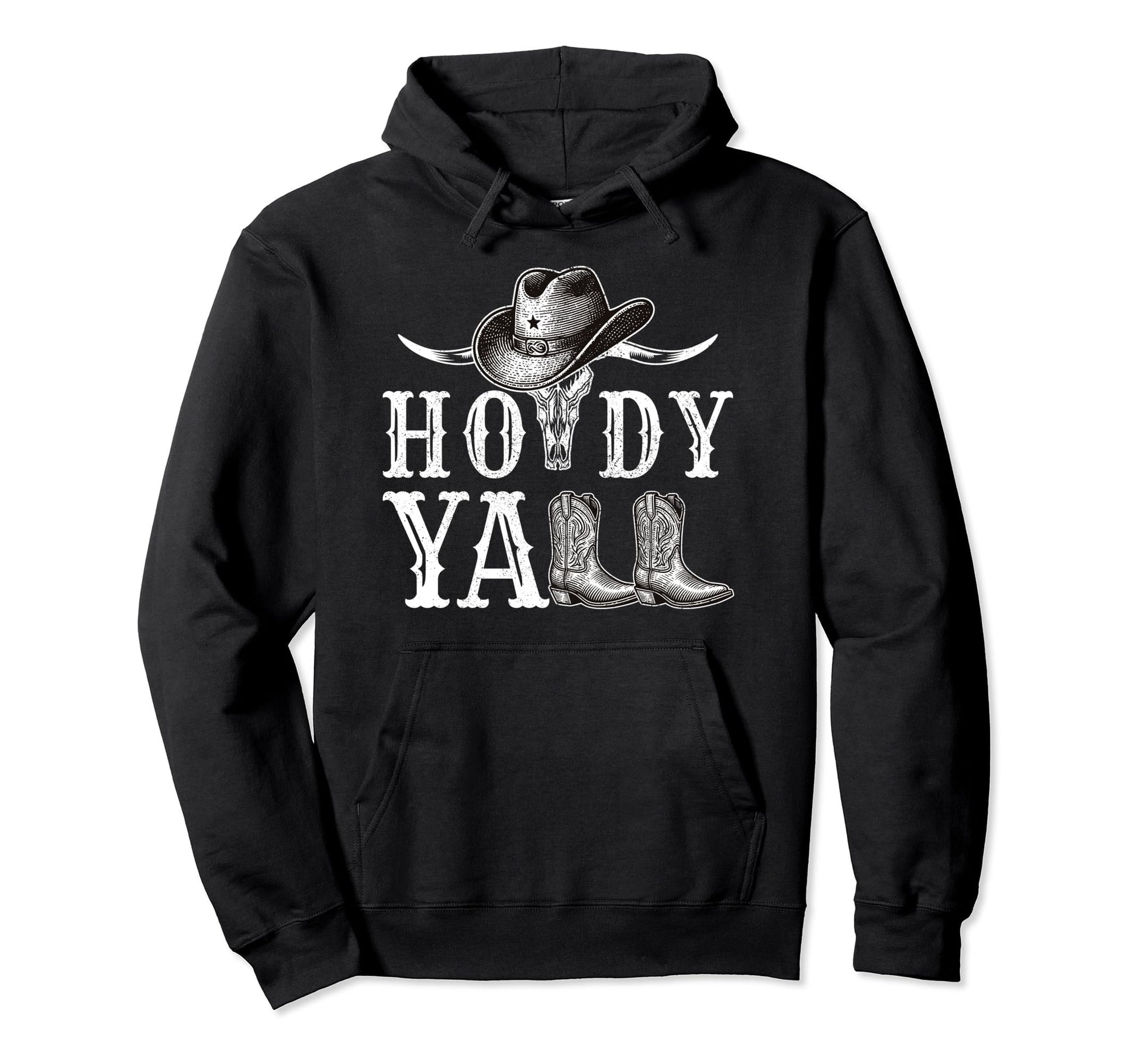 Cowboycore Howdy Western Cowgirl Hoodie - Aesthetic Graphic Men Women - T-Shirt, Sweatshirt, Hoodie