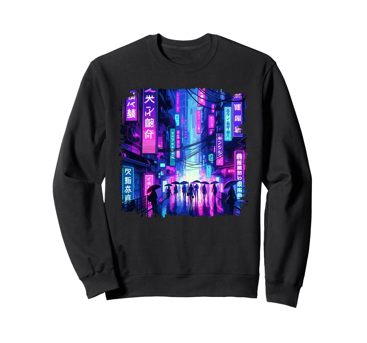 Japanese Aesthetic Tokyo Japan Sweatshirt - Streetwear Style Men Women - T-Shirt, Sweatshirt, Hoodie
