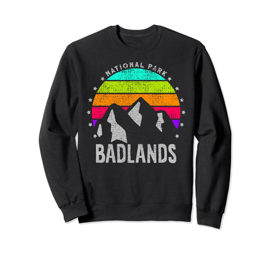 Badlands National Park Us Badlands Sweatshirt - Novelty Apparel Unisex - T-Shirt, Sweatshirt, Hoodie