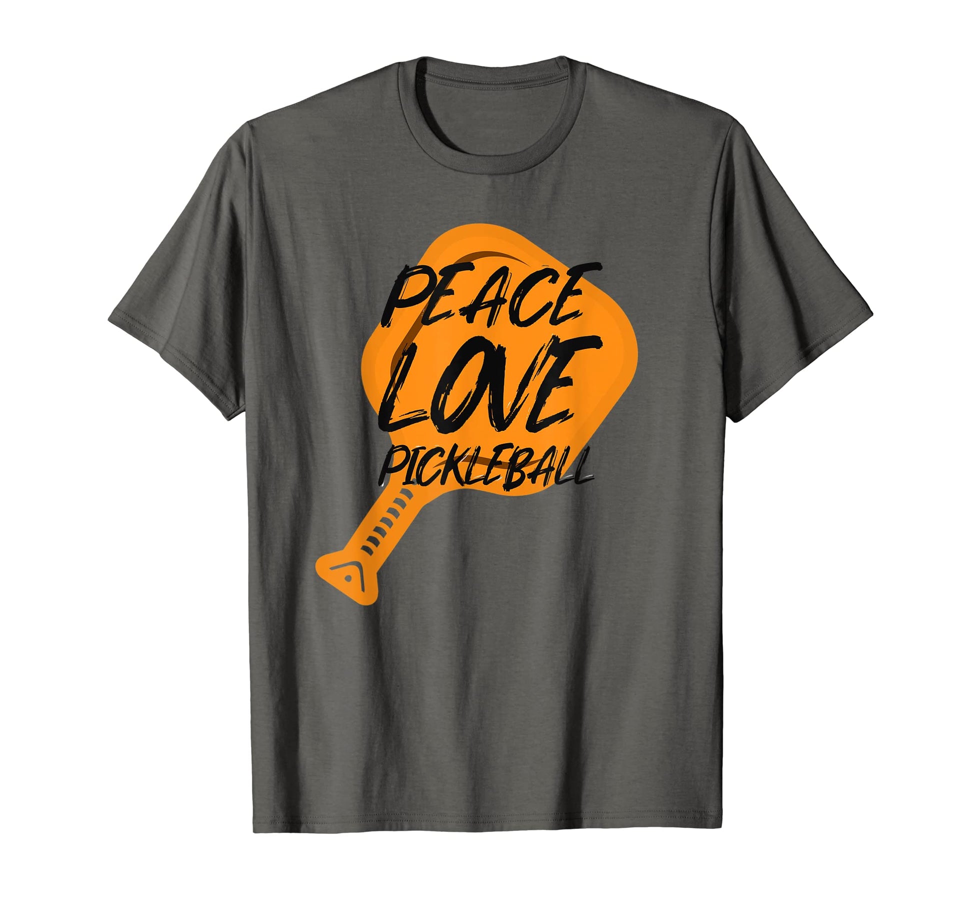 Pickleball Distressed Peace Love T-Shirt - Novelty Apparel Men Women - T-Shirt, Sweatshirt, Hoodie