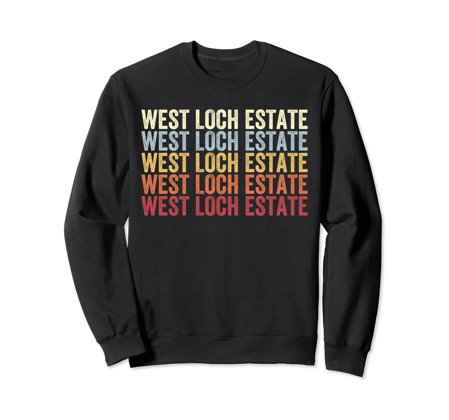 West Loch Estate Hawaii West Loch Sweatshirt - Trendy Graphic for Adults - T-Shirt, Sweatshirt, Hoodie