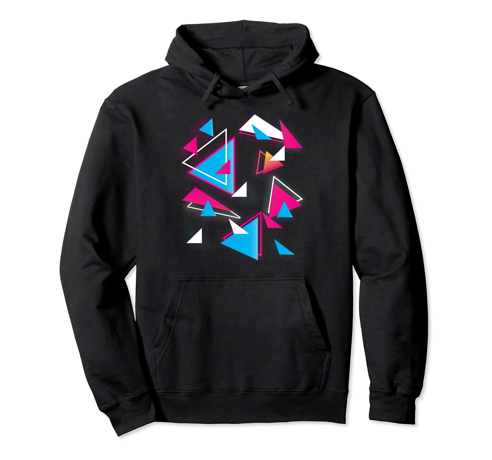 Vaporwave Geometric Aesthetic Hoodie - Aesthetic Graphic Men Women - T-Shirt, Sweatshirt, Hoodie