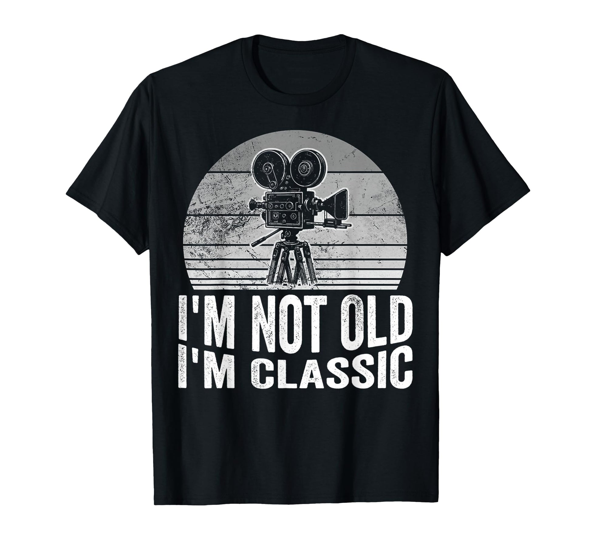 Im Not Old Im Camera Fun T-Shirt - Minimalist Print for Adults - T-Shirt, Sweatshirt, Hoodie