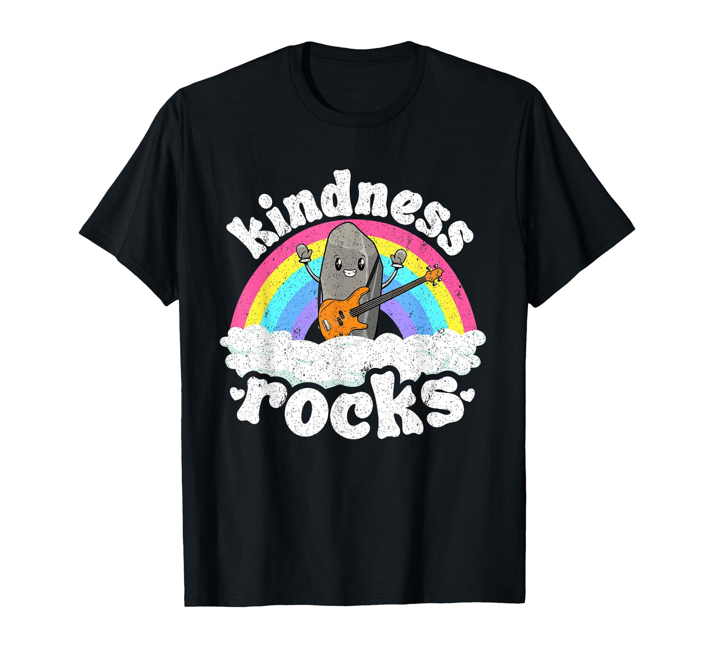 Anti Bullying Rainbow Music Teacher T-Shirt - Minimalist Print Men Women - T-Shirt, Sweatshirt, Hoodie