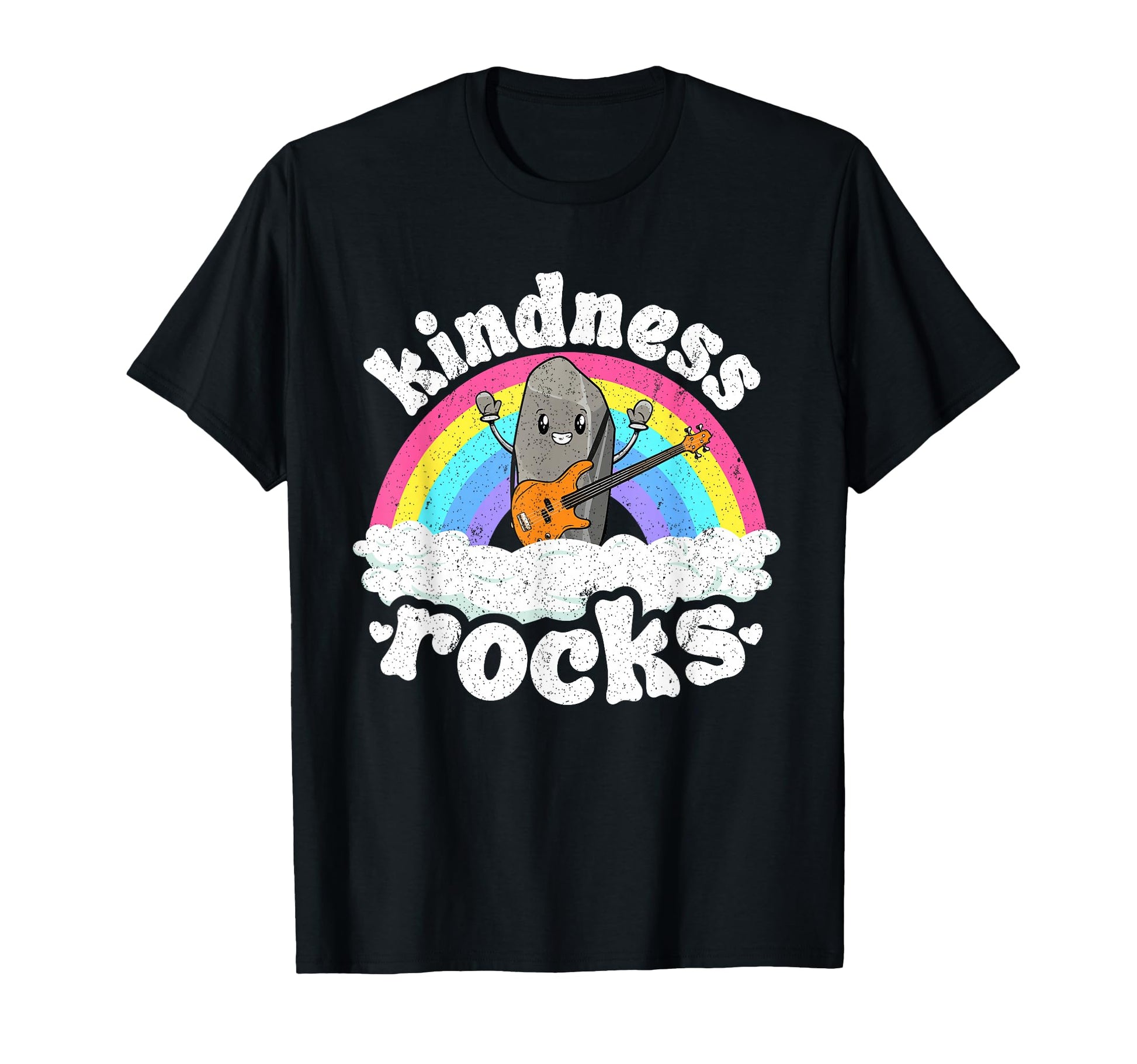 Anti Bullying Rainbow Music Teacher T-Shirt - Minimalist Print Men Women - T-Shirt, Sweatshirt, Hoodie