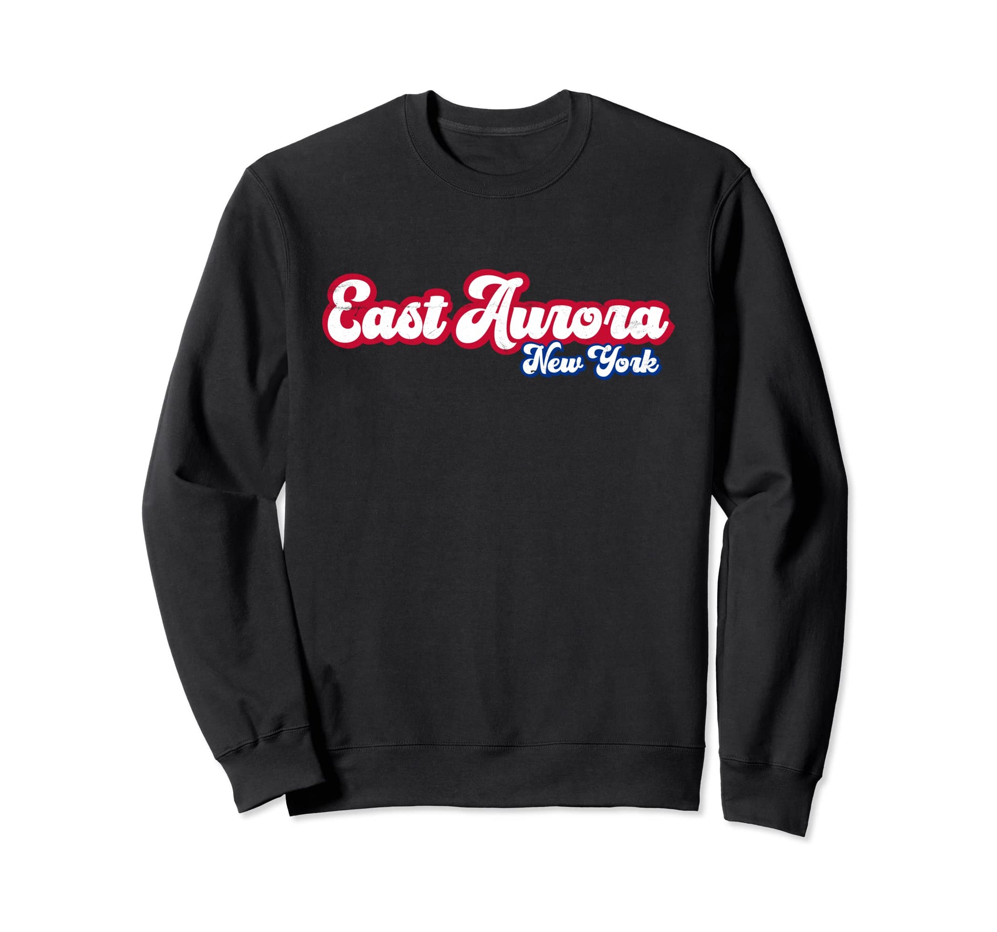 East Aurora New York Ny Script 716 Sweatshirt - Minimalist Print Men Women - T-Shirt, Sweatshirt, Hoodie