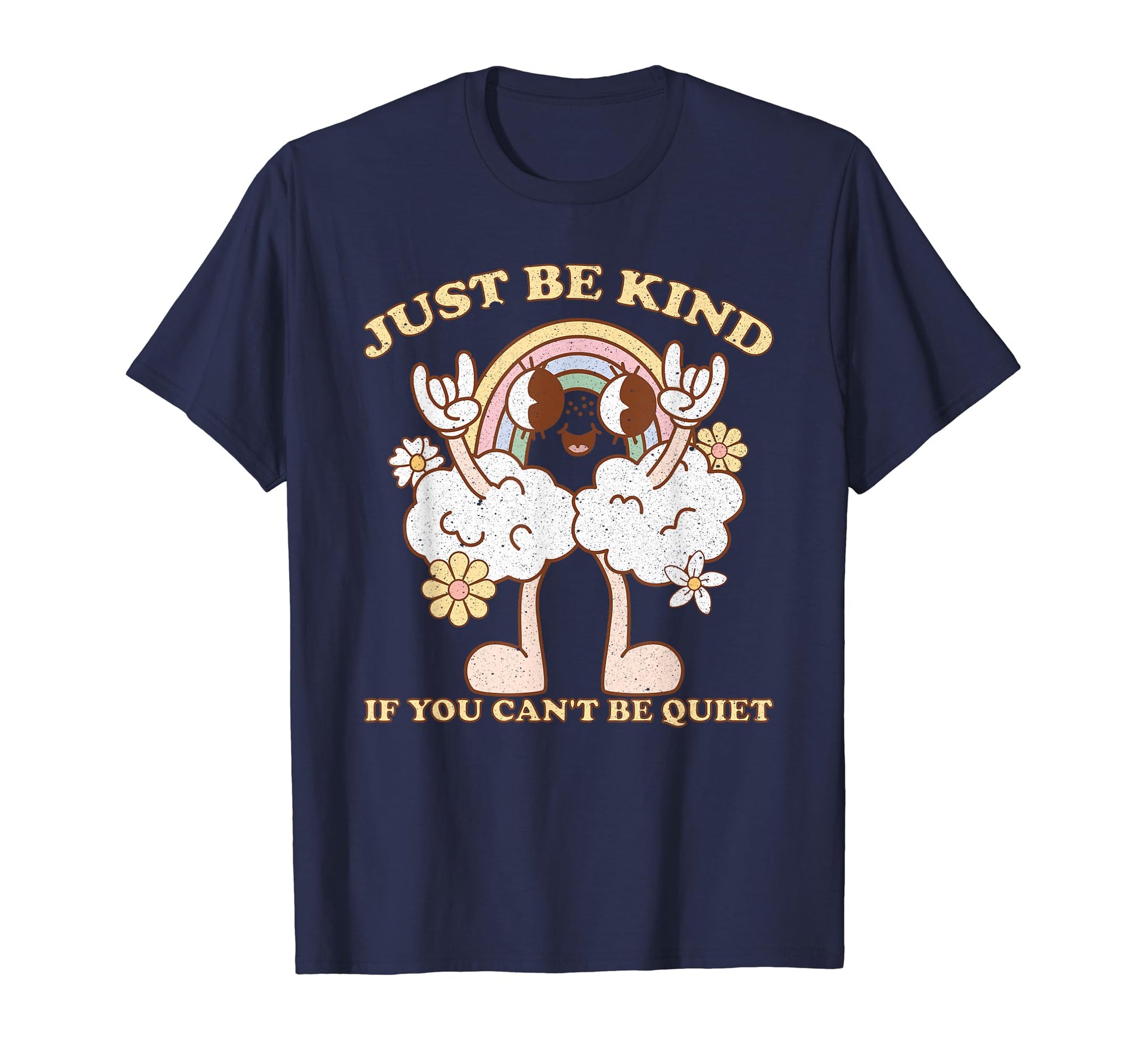 Funny Kind Groovy Rainbow Kindness T-Shirt - Streetwear Style Men Women - T-Shirt, Sweatshirt, Hoodie
