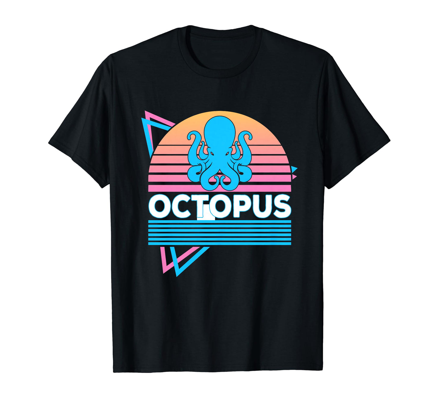 Octopus Vaporwave Aesthetic T-Shirt - Aesthetic Graphic Men Women - T-Shirt, Sweatshirt, Hoodie