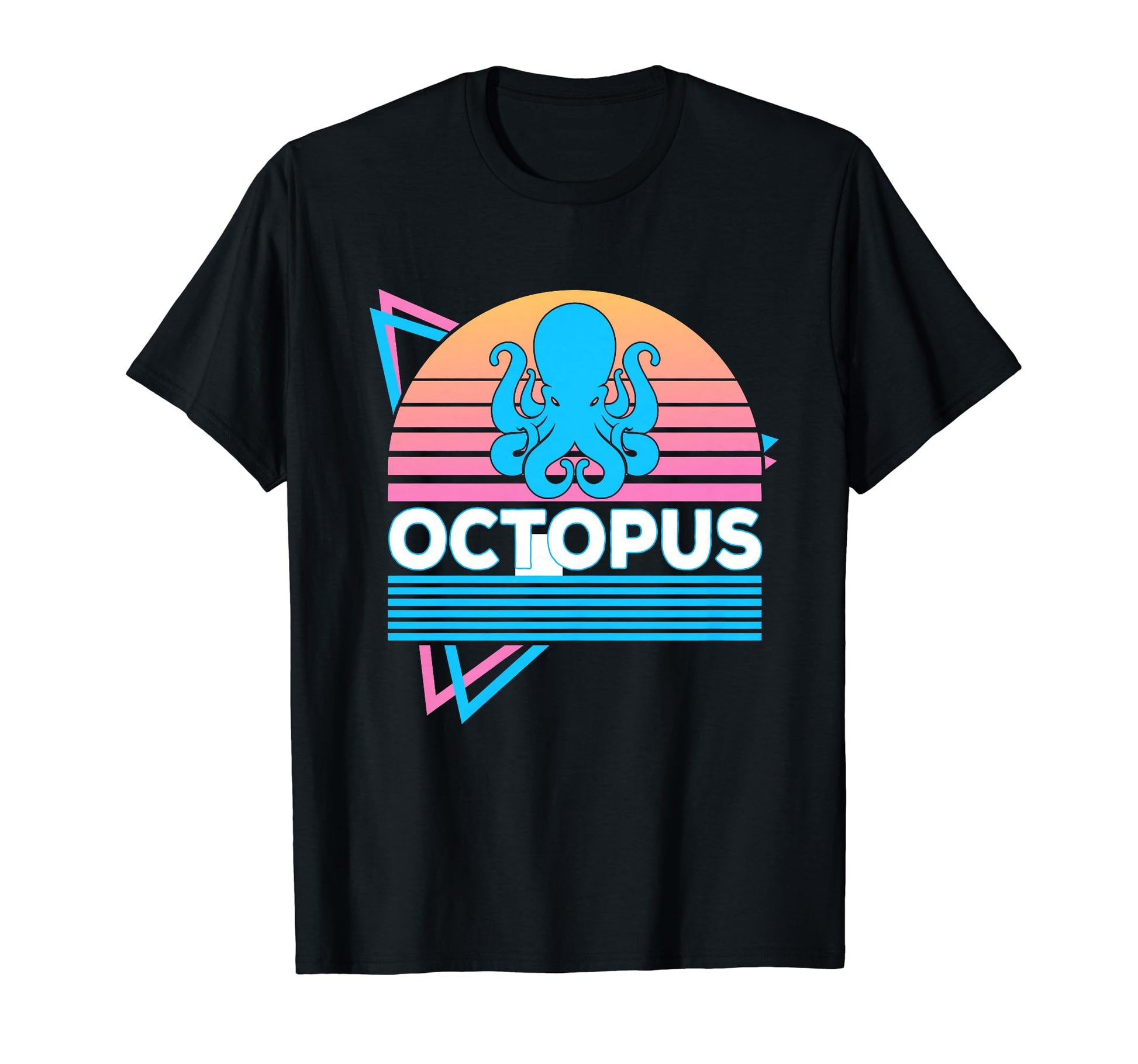 Octopus Vaporwave Aesthetic T-Shirt - Aesthetic Graphic Men Women - T-Shirt, Sweatshirt, Hoodie