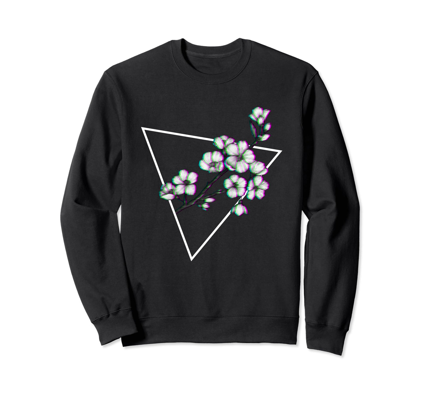 Japanese Sakura Flower Sakura Sweatshirt - Novelty Apparel for Adults - T-Shirt, Sweatshirt, Hoodie