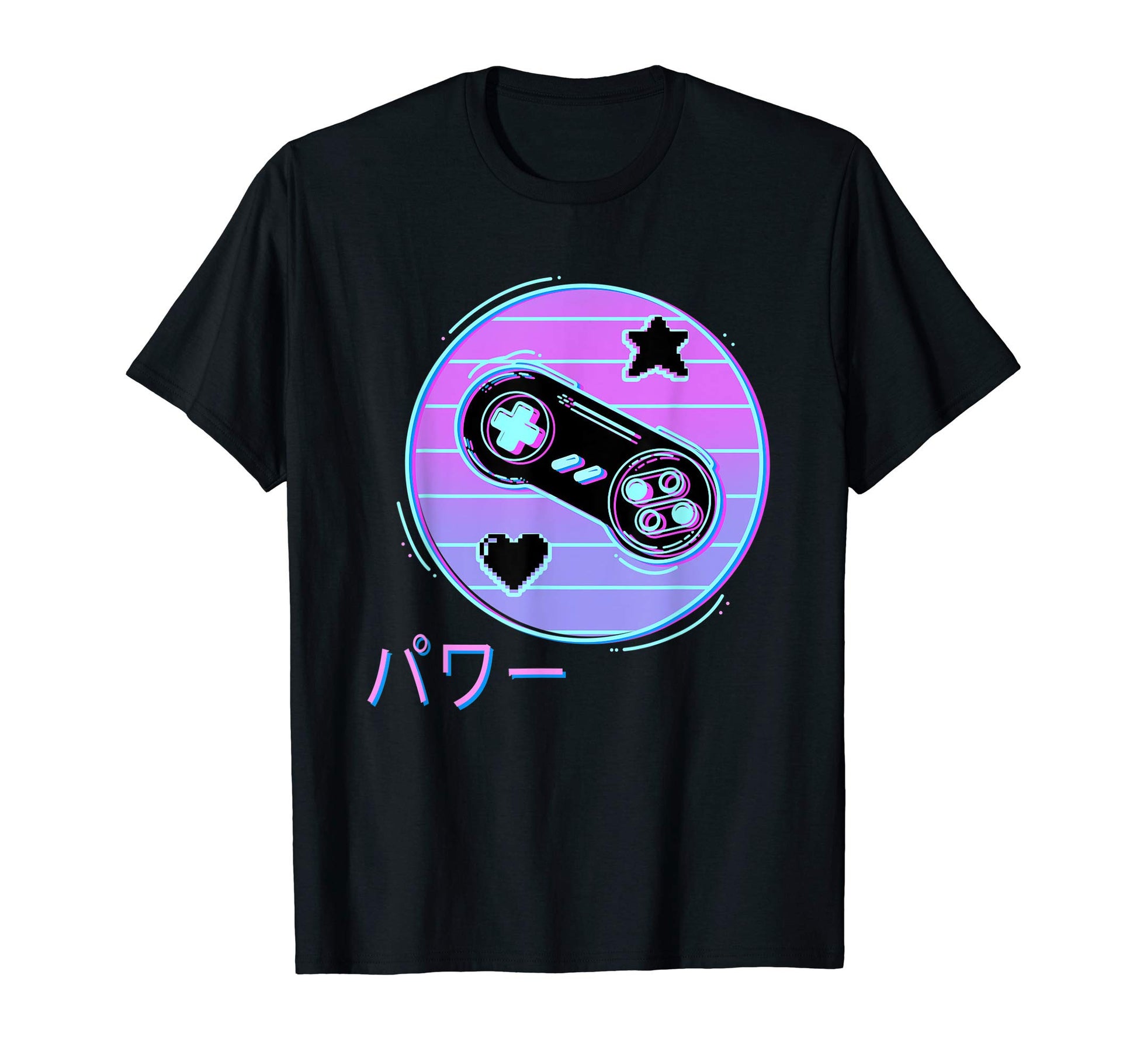 Game Controller Japanese Otaku Aesthetic T-Shirt - Custom Art Print Unisex - T-Shirt, Sweatshirt, Hoodie