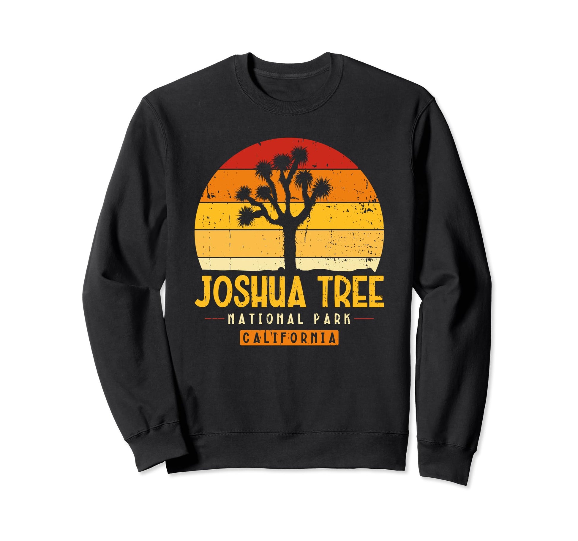 Joshua Tree National Park Sunset Sweatshirt - Graphic Print Unisex - T-Shirt, Sweatshirt, Hoodie