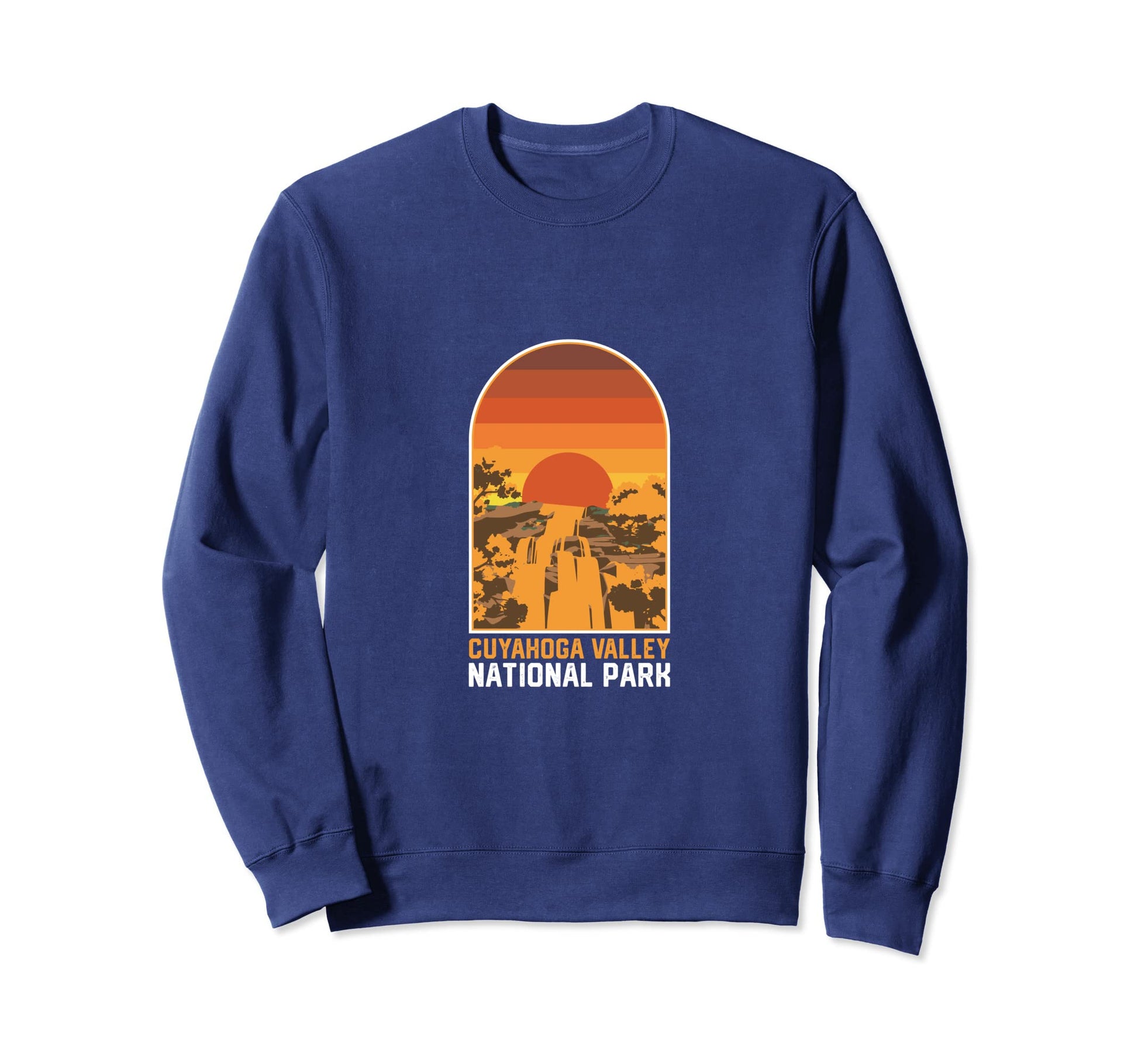 Cuyahoga Valley National Park Sunset Sweatshirt - Custom Art Print Unisex - T-Shirt, Sweatshirt, Hoodie