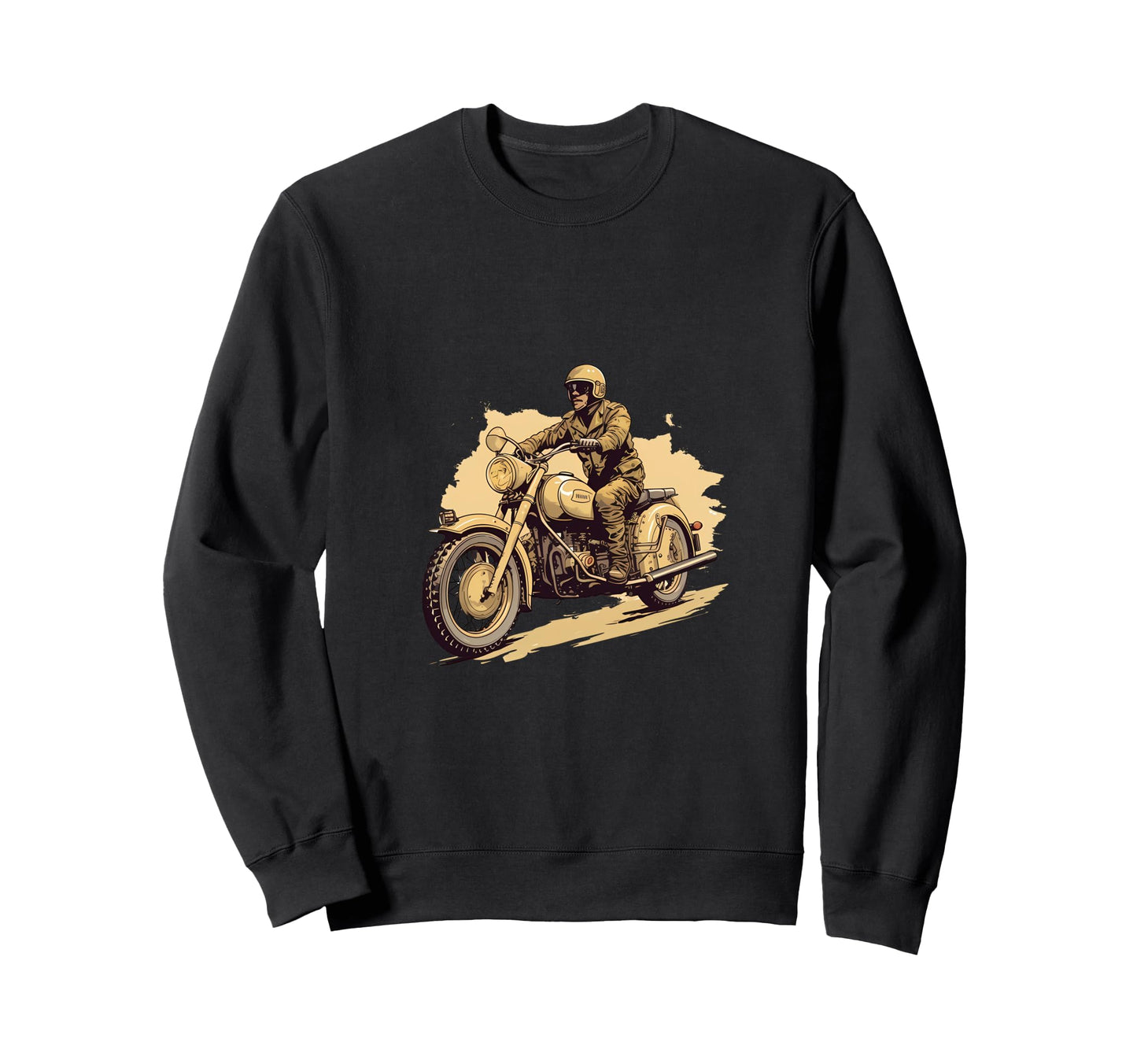 Motorcycle Motorcyclist Sweatshirt - Unique Graphic for Adults - T-Shirt, Sweatshirt, Hoodie