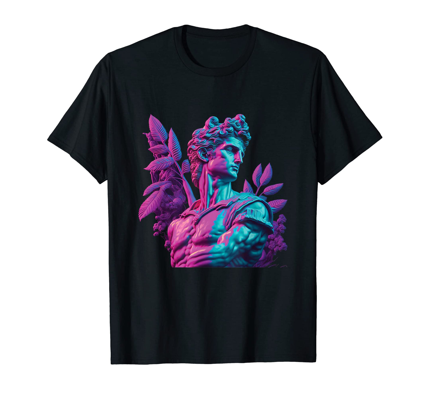 Vaporwave Statue David Synthwave T-Shirt - Aesthetic Graphic Men Women - T-Shirt, Sweatshirt, Hoodie