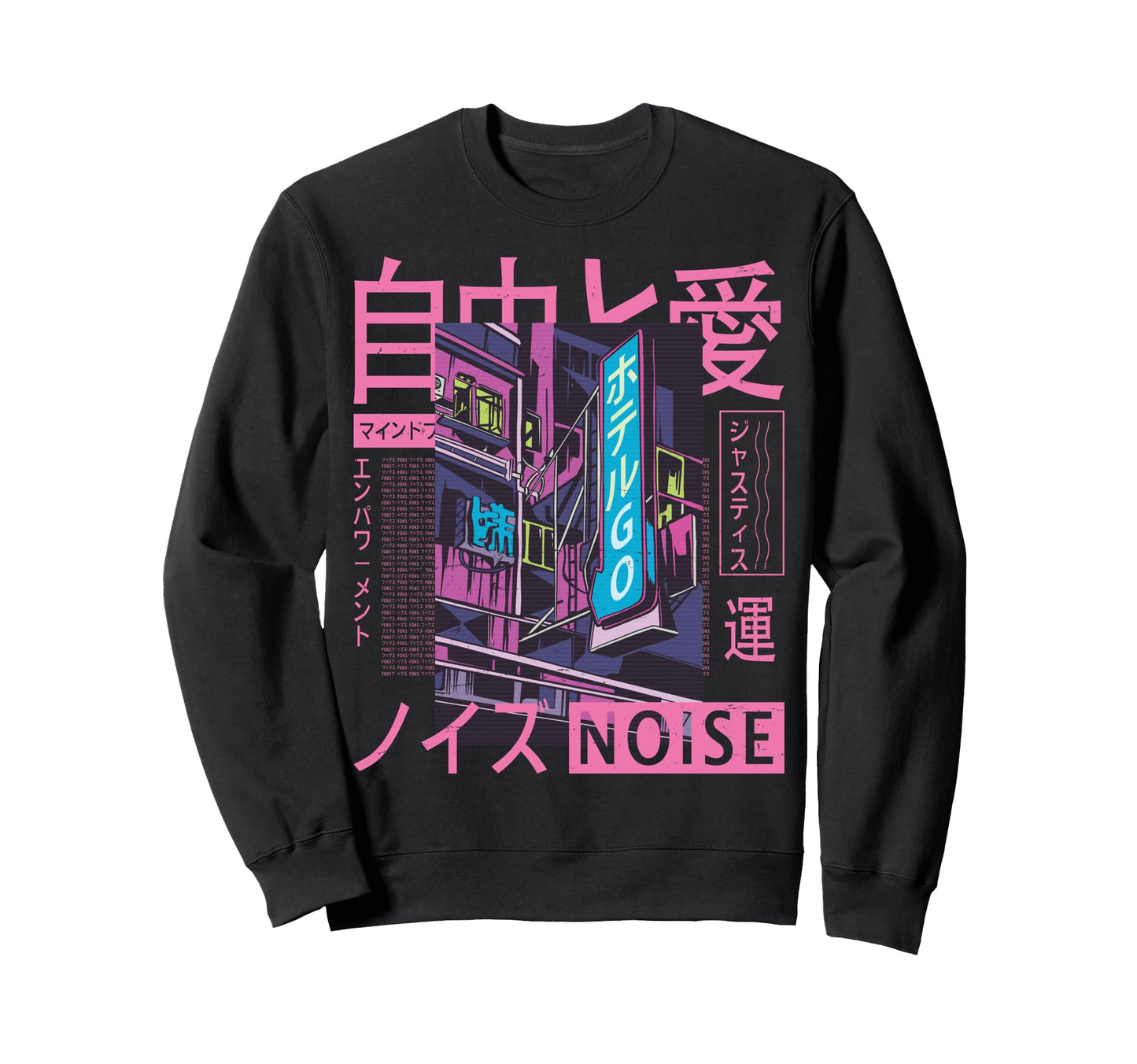 Vaporwave Kawaii Aesthetic Sweatshirt - Minimalist Print Men Women - T-Shirt, Sweatshirt, Hoodie