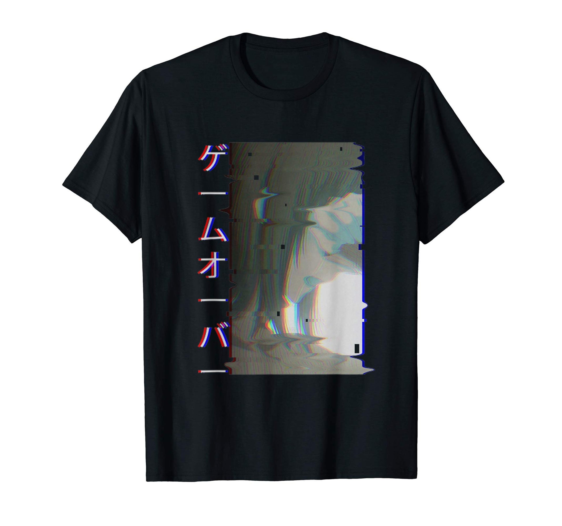 Sad Anime Game Over Aesthetic T-Shirt - Minimalist Print for Adults - T-Shirt, Sweatshirt, Hoodie