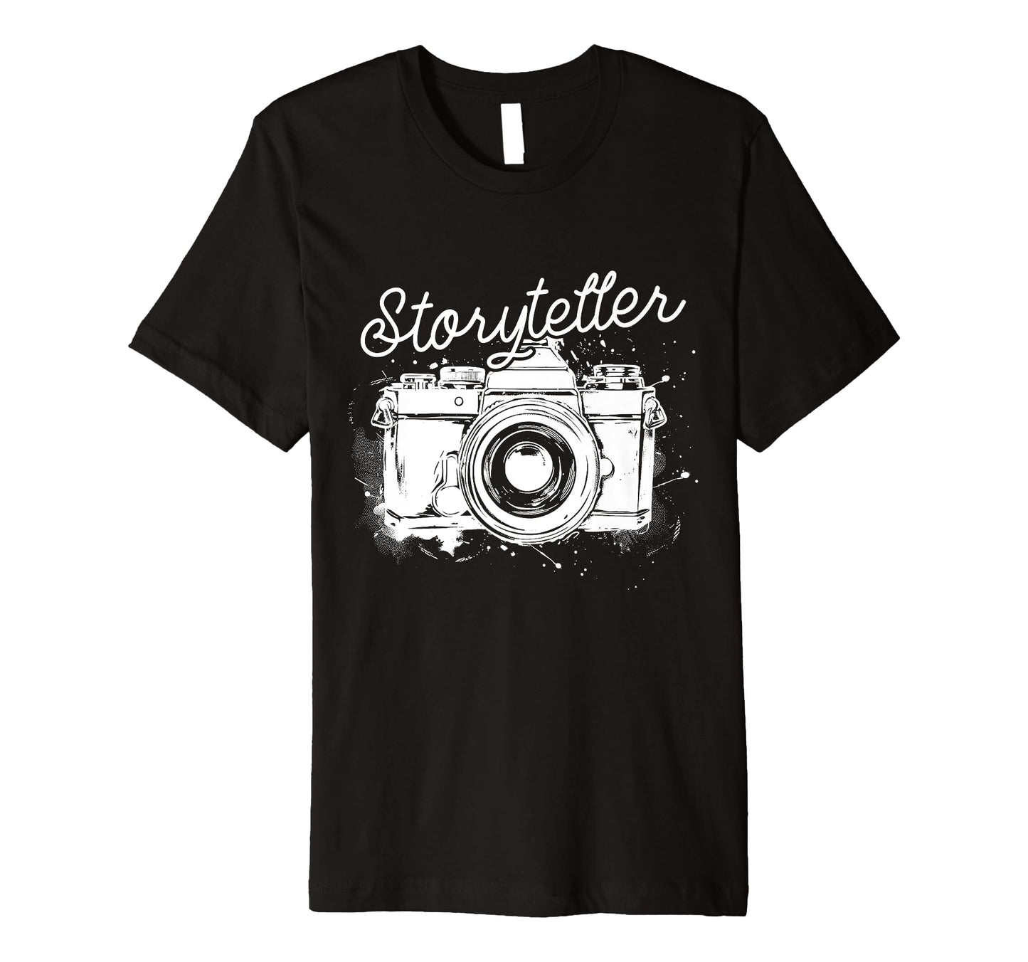 Photographer Storyteller Camera T-Shirt - Novelty Apparel Men Women - T-Shirt, Sweatshirt, Hoodie