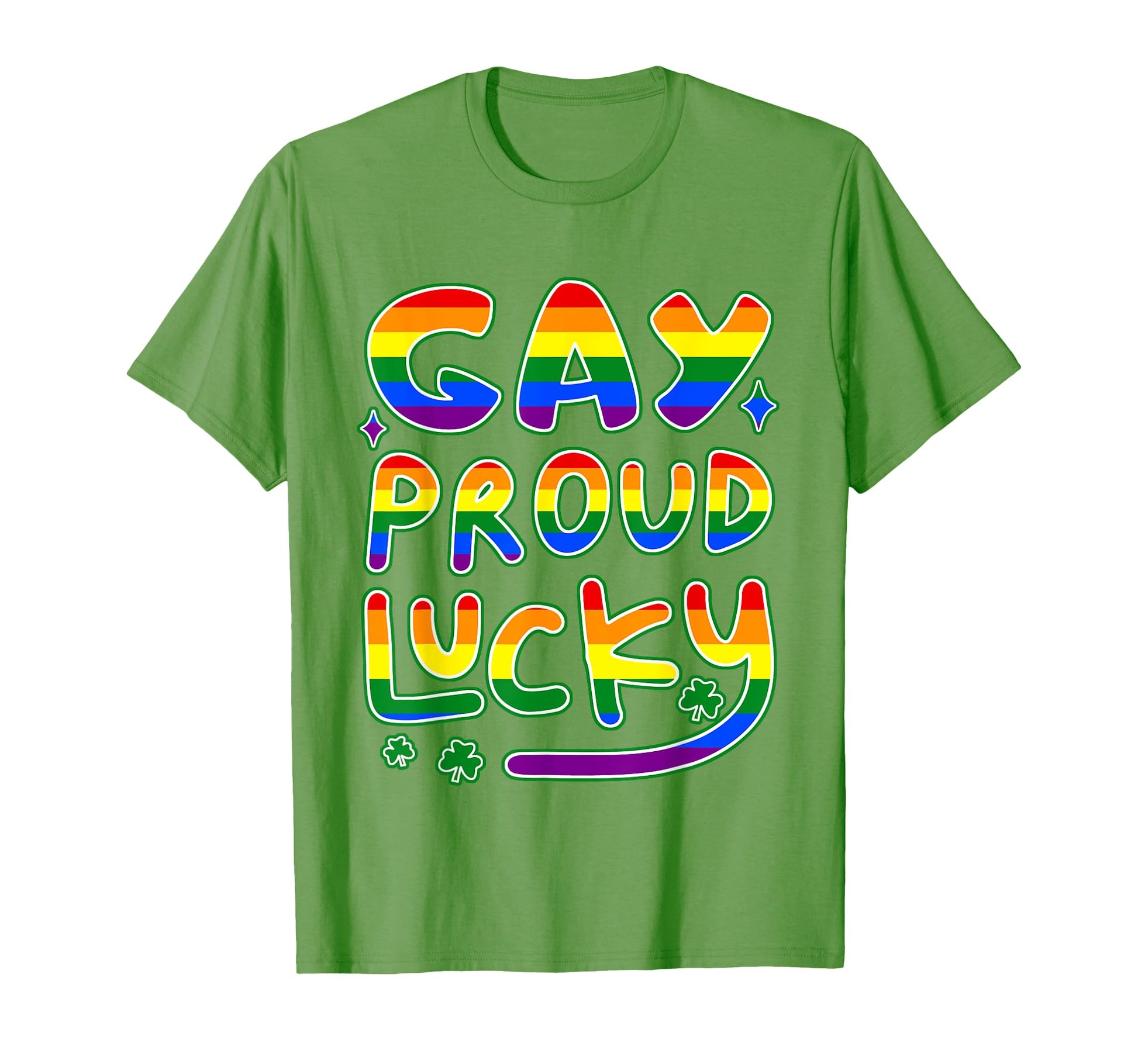 Gay Proud Lucky Funny St Sweatshirt - Casual Everyday Wear for Adults - T-Shirt, Sweatshirt, Hoodie