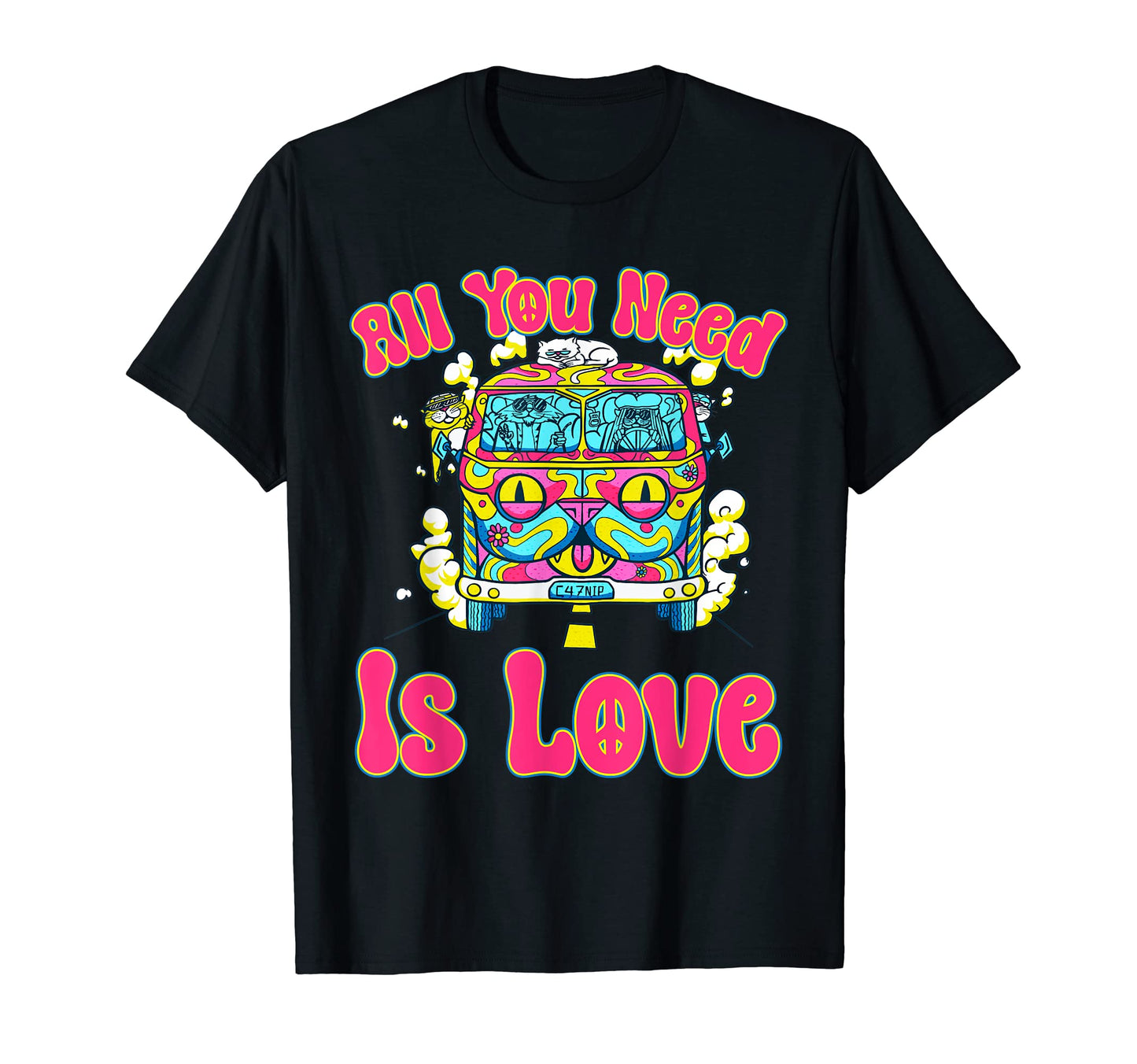 All You Need Is Peace And Love T-Shirt - Aesthetic Graphic Unisex - T-Shirt, Sweatshirt, Hoodie