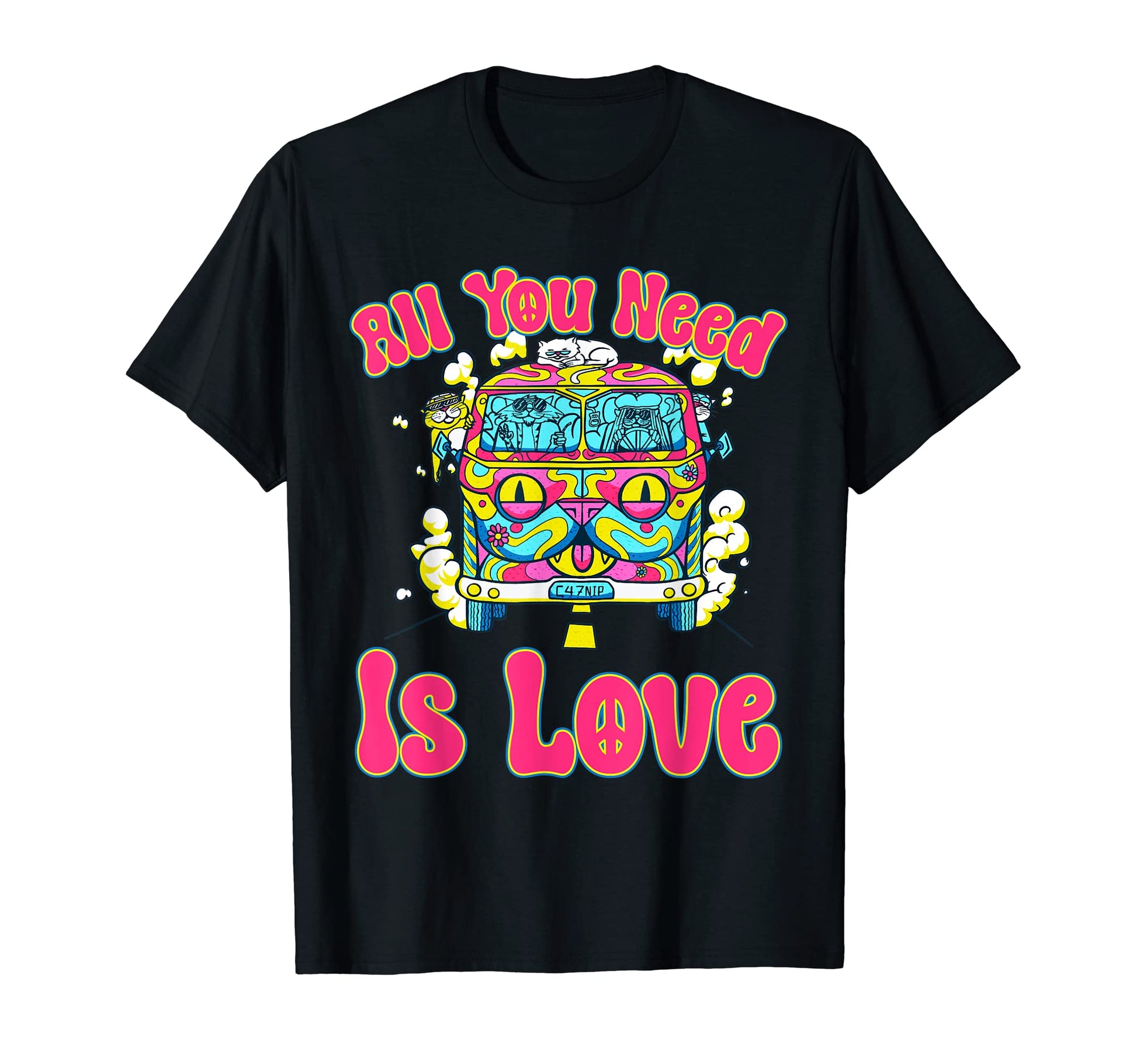 All You Need Is Peace And Love T-Shirt - Aesthetic Graphic Unisex - T-Shirt, Sweatshirt, Hoodie