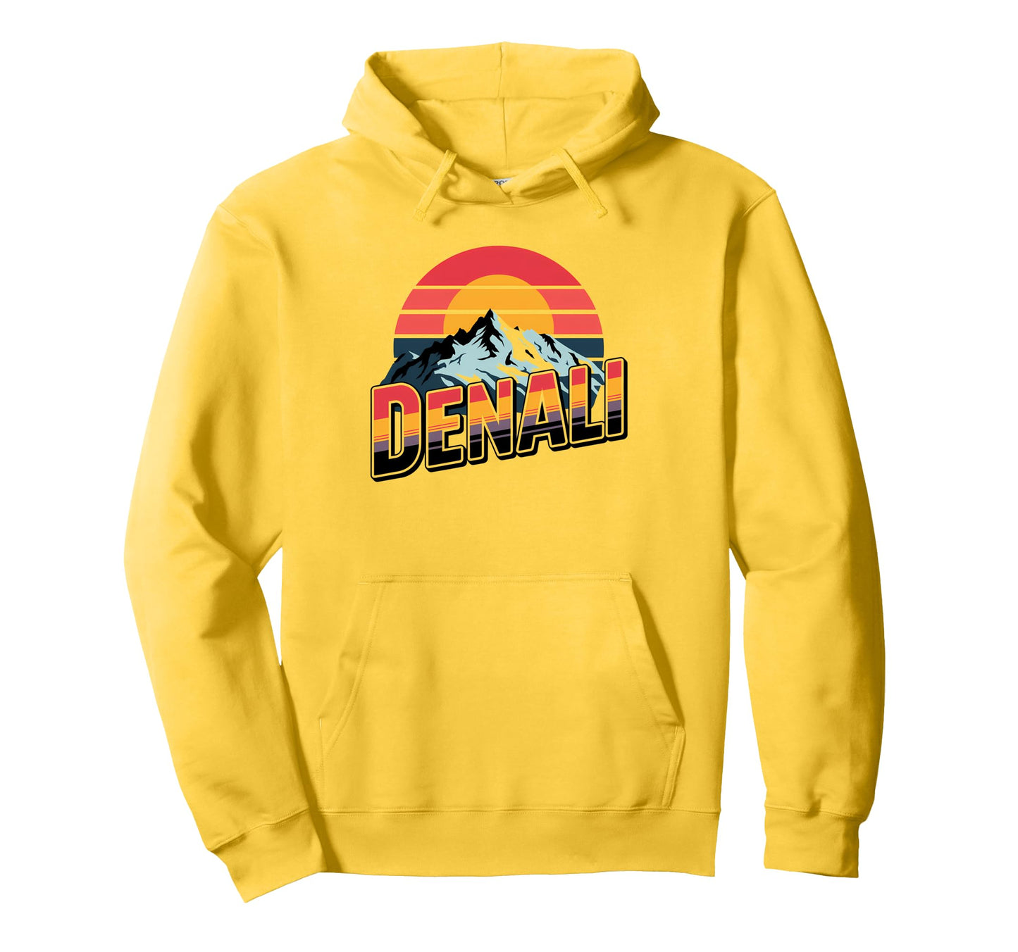 Denali National Park Mountain Hoodie - Unique Graphic for Adults - T-Shirt, Sweatshirt, Hoodie