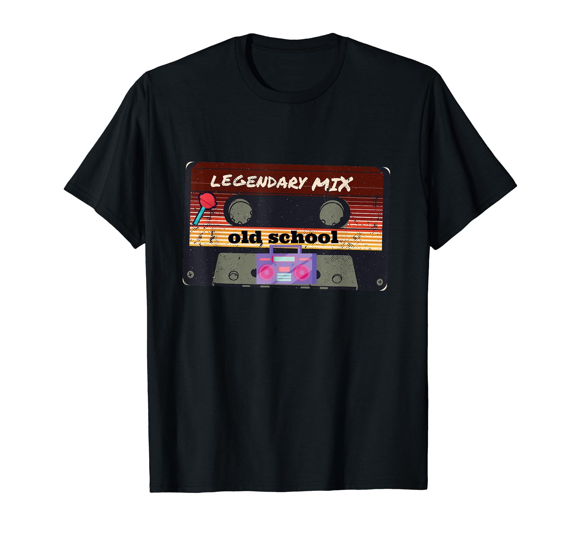 Old School Hip Hop Cassette Tape 80S 90S T-Shirt - Graphic Print Unisex - T-Shirt, Sweatshirt, Hoodie