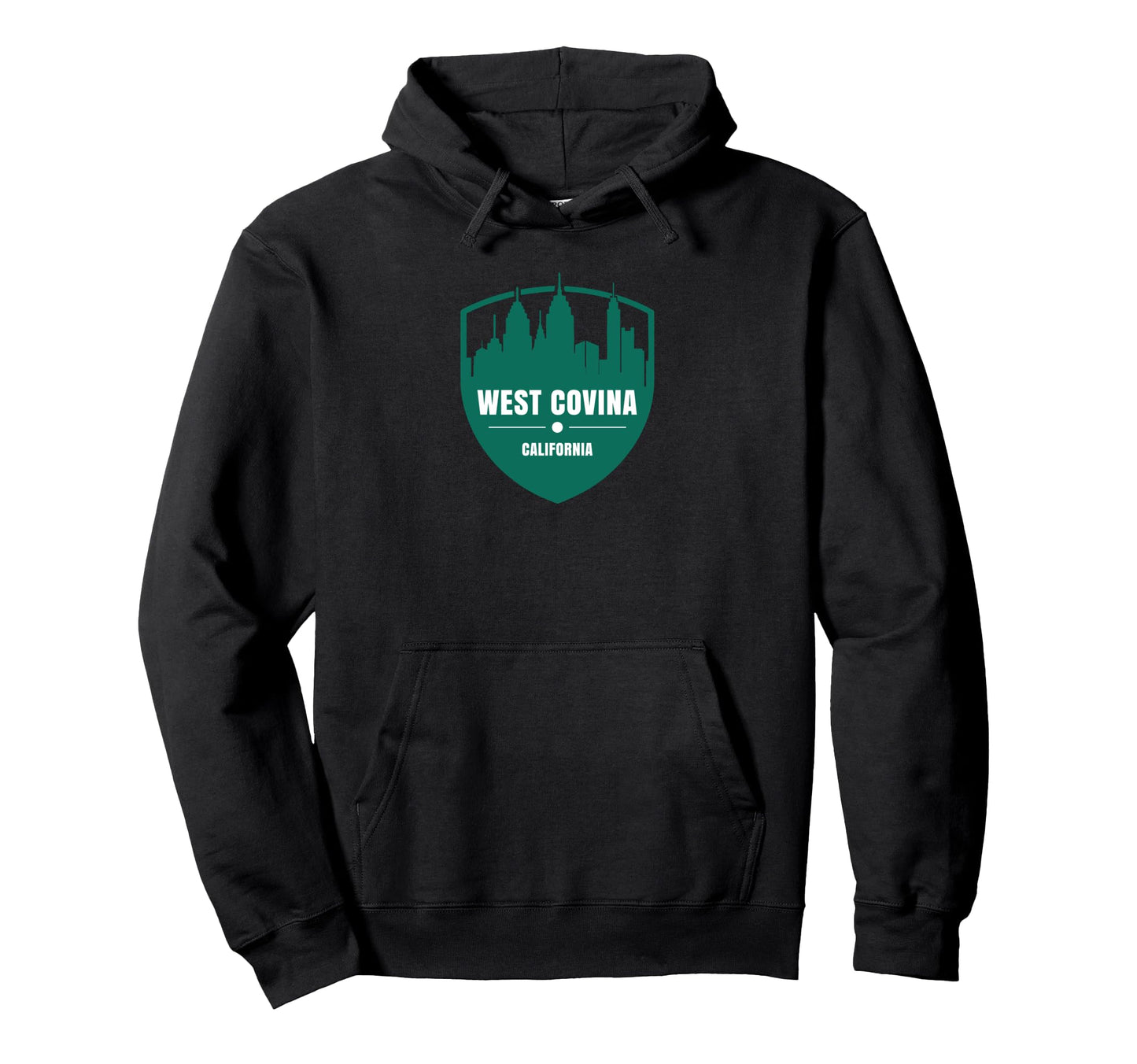 West Covina California Ca Us Cities Hoodie - Aesthetic Graphic Men Women - T-Shirt, Sweatshirt, Hoodie
