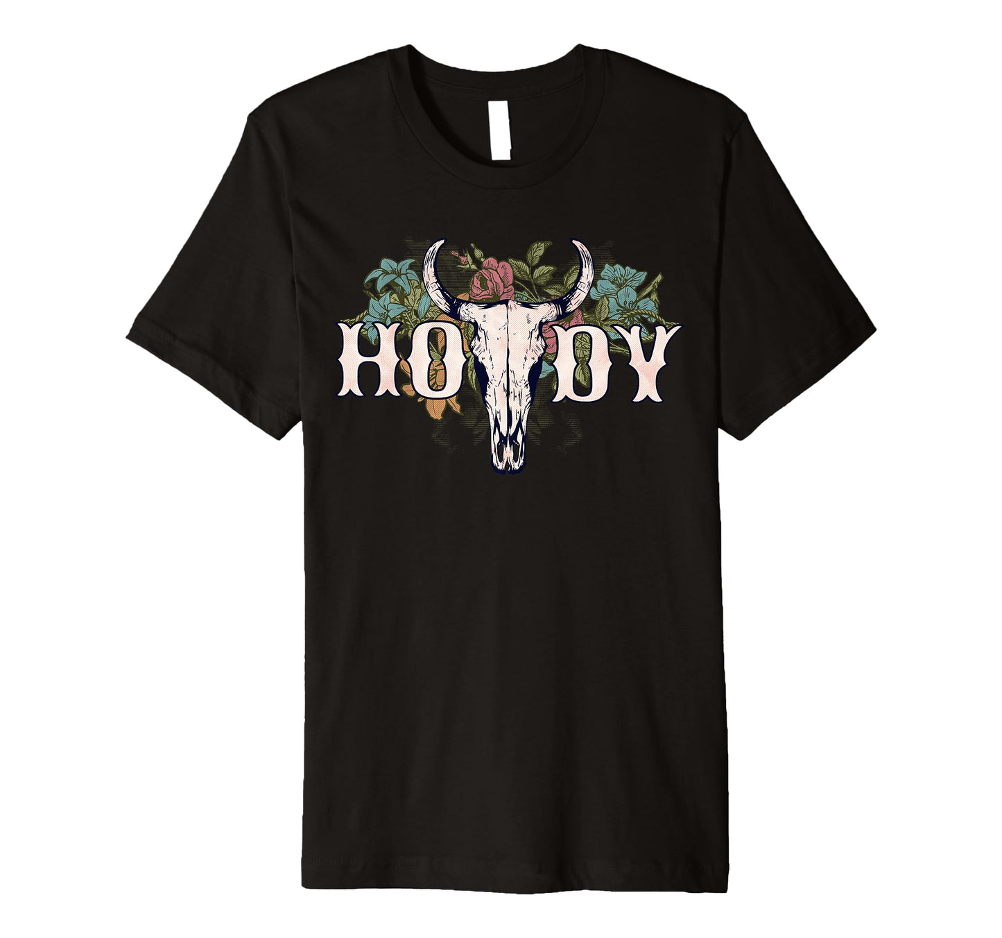 Howdy Western Country Cowboy Rodeo T-Shirt - Fun Novelty Design for Adults - T-Shirt, Sweatshirt, Hoodie