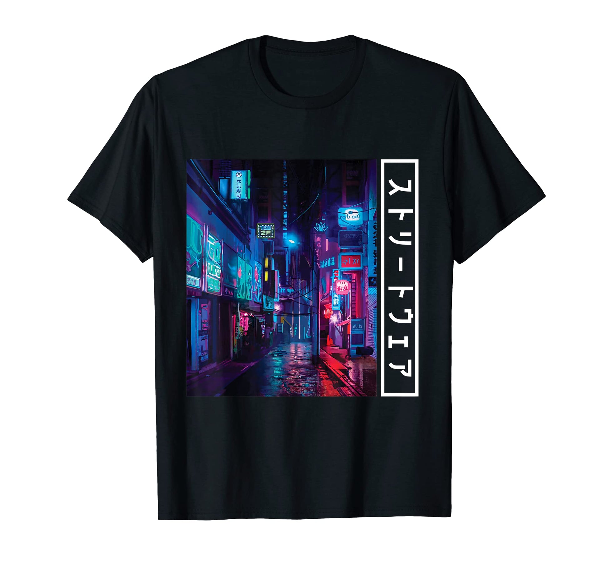Synthwave City Tokyo Inspired Aesthetic T-Shirt - Trendy Graphic Unisex - T-Shirt, Sweatshirt, Hoodie