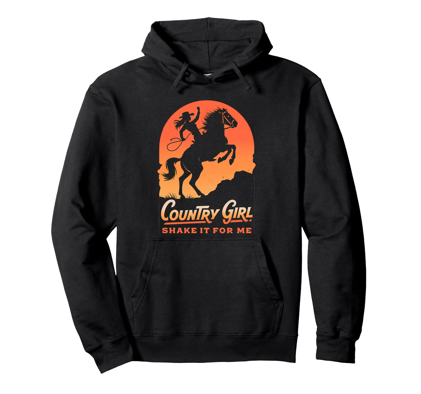 Shakes It Me Country Music Cowgirl Hoodie - Minimalist Print Men Women - T-Shirt, Sweatshirt, Hoodie