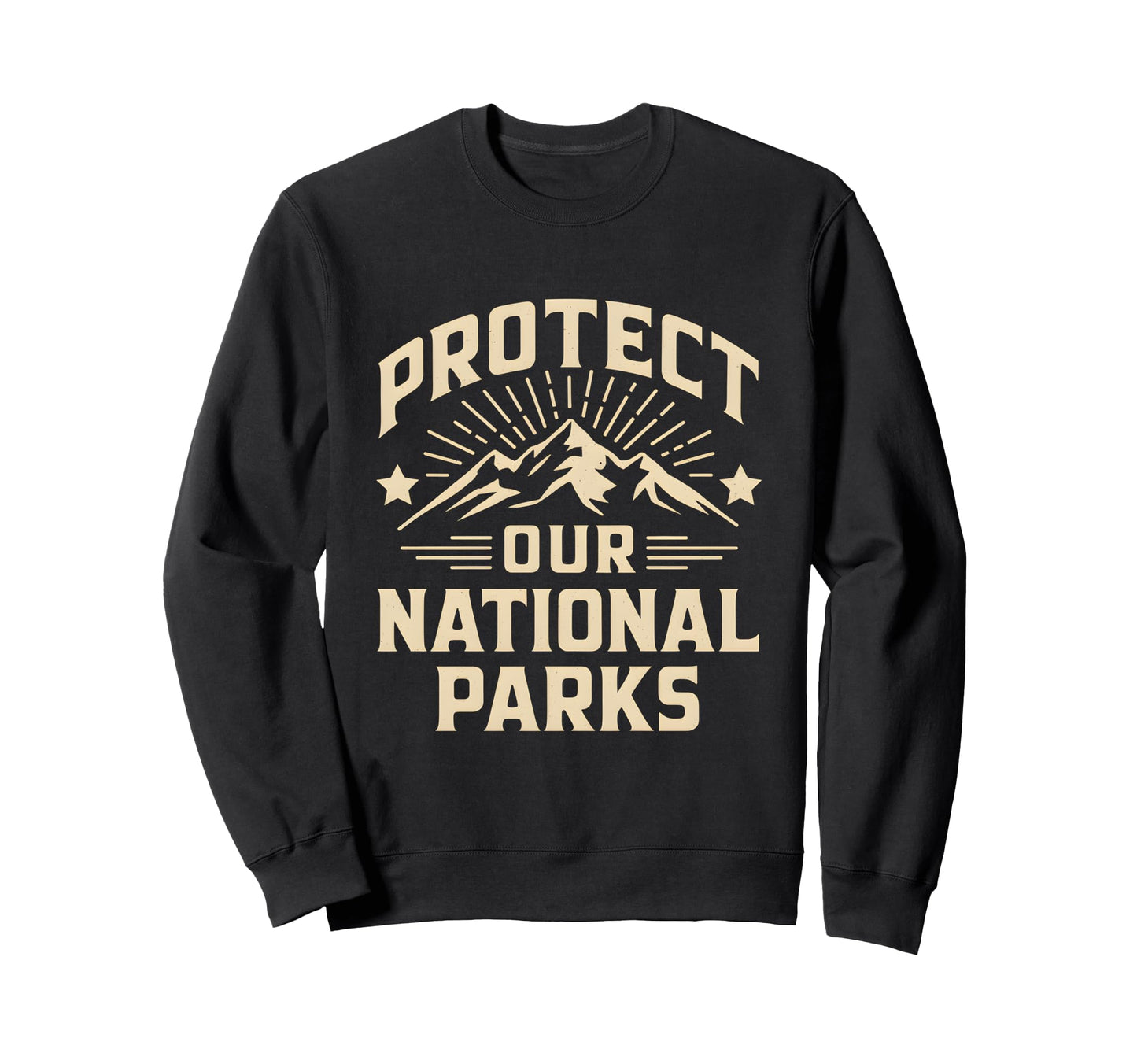 Save Our National Parks Mountain Sweatshirt - Trendy Graphic for Adults - T-Shirt, Sweatshirt, Hoodie
