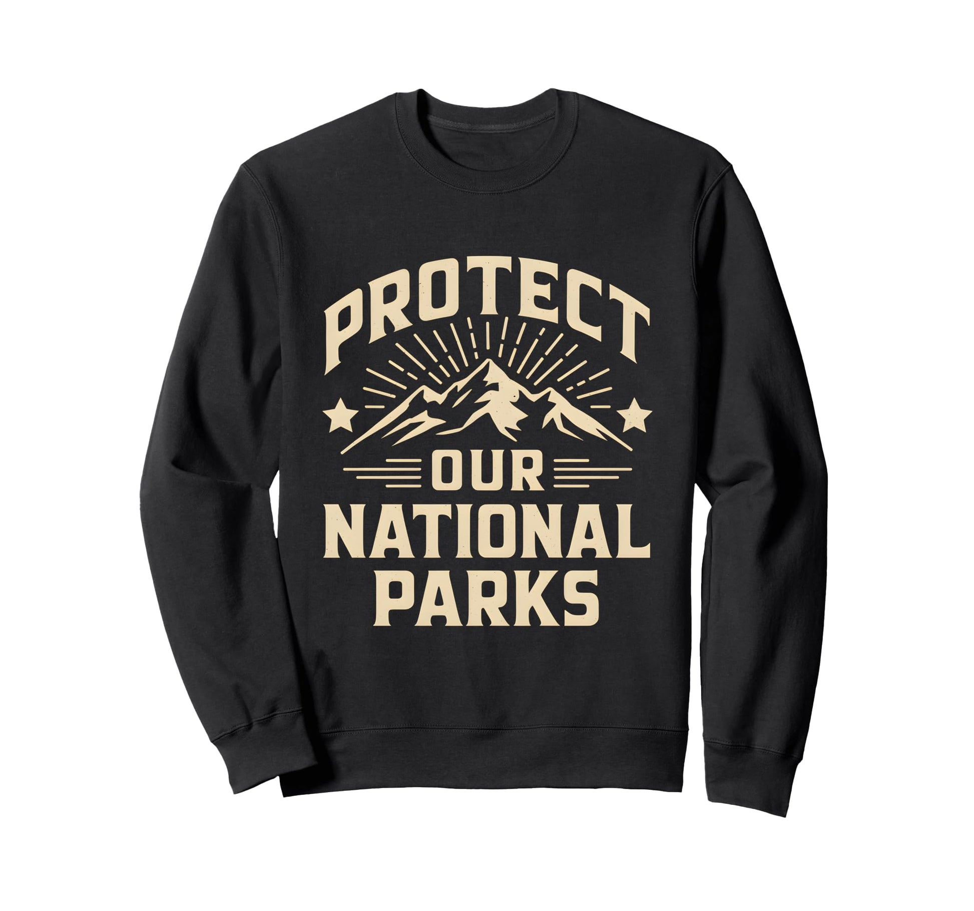 Save Our National Parks Mountain Sweatshirt - Trendy Graphic for Adults - T-Shirt, Sweatshirt, Hoodie